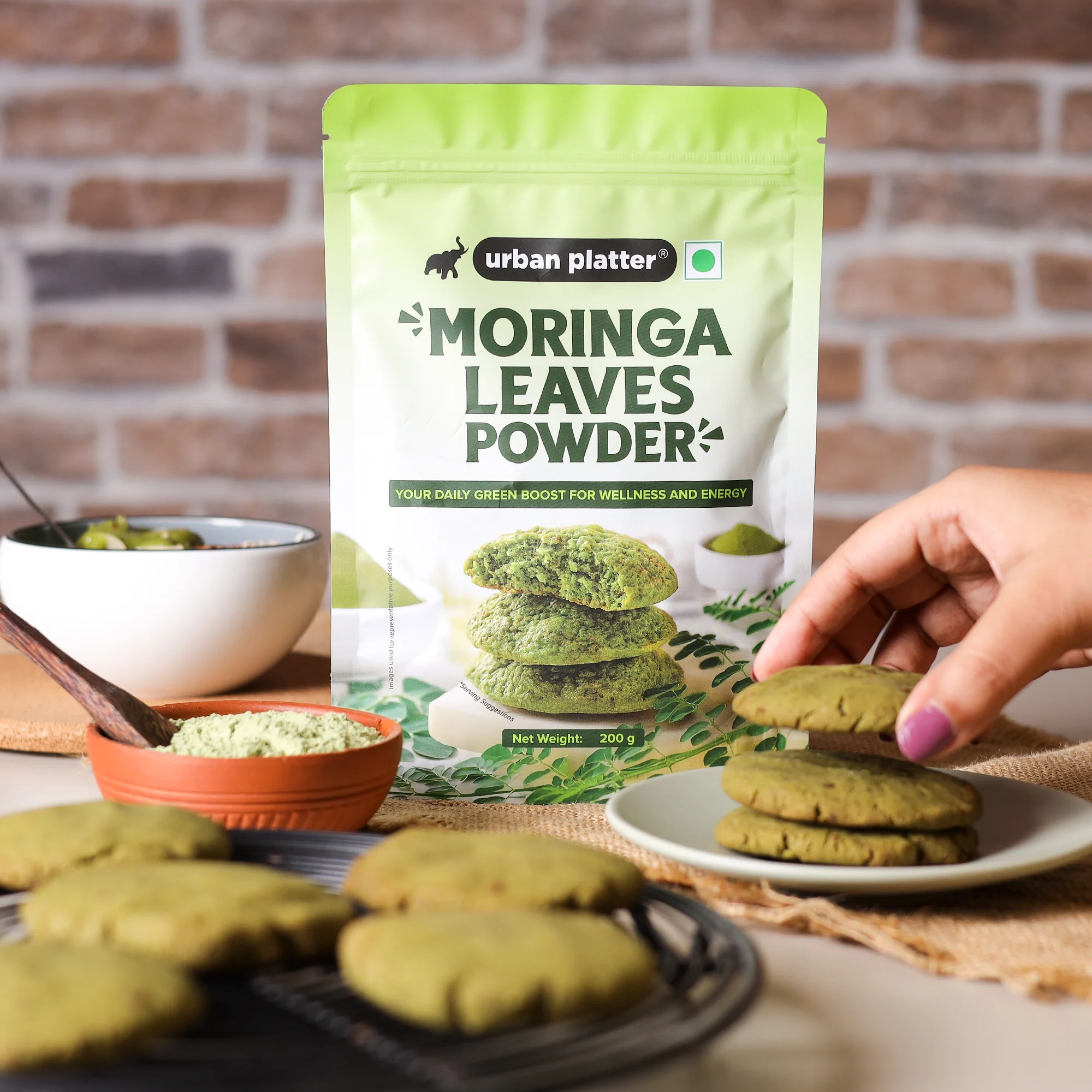 Moringa Leaf Powder, 200g - Image 4