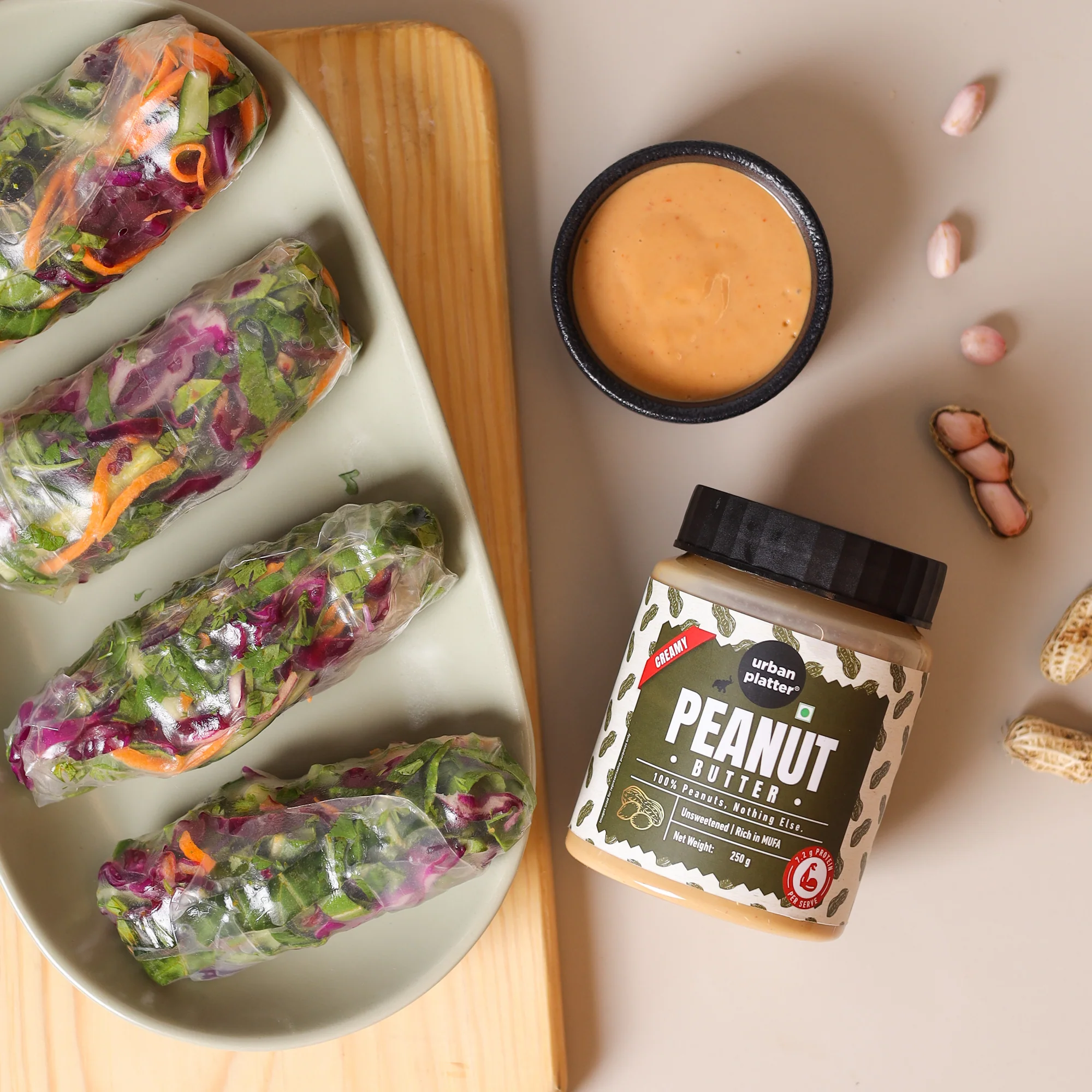 Natural Creamy Peanut Butter, [Unsweetened, No Added Oil] - Image 8