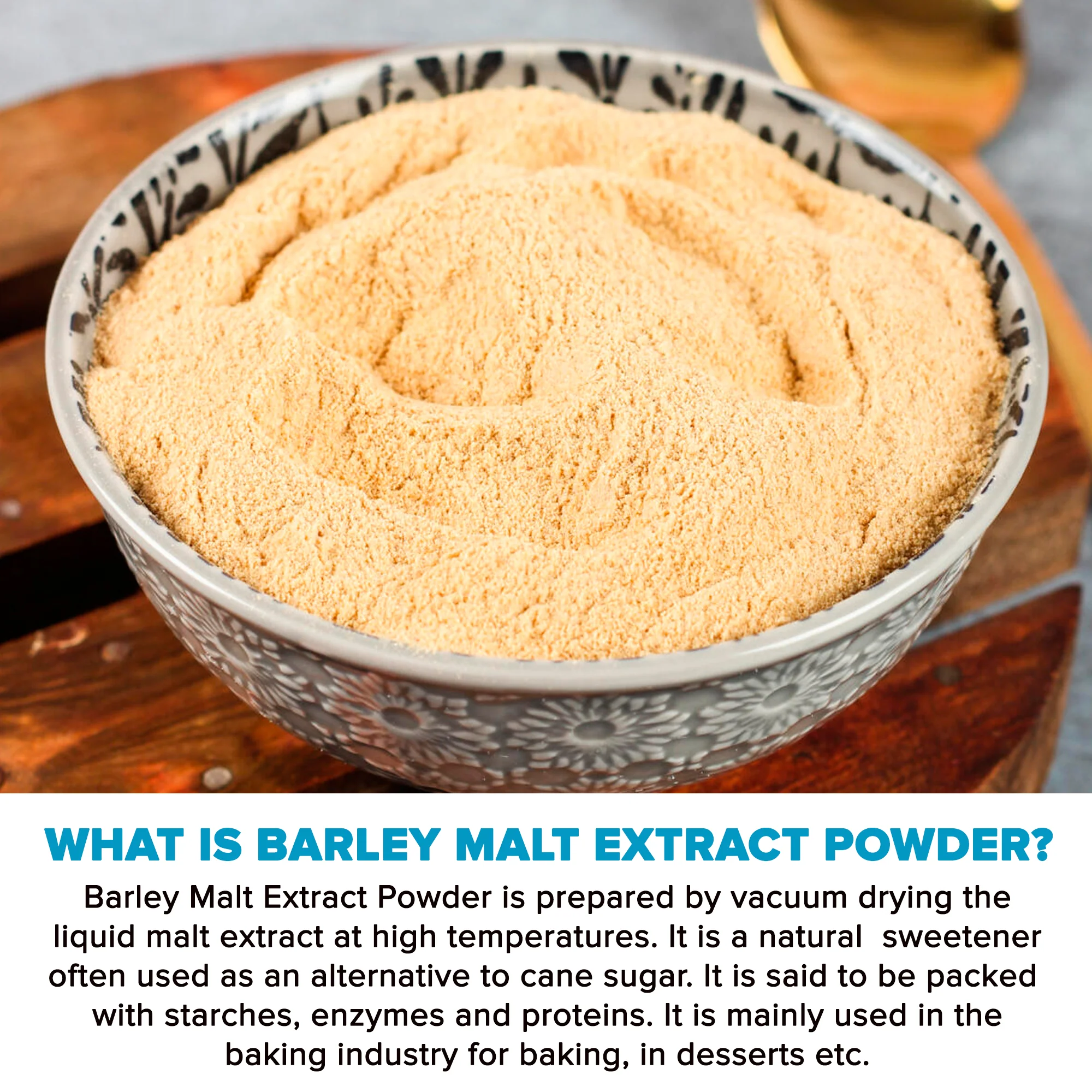 Non-Diastatic Bake Friendly Barley Malt Extract, 300g - Image 4