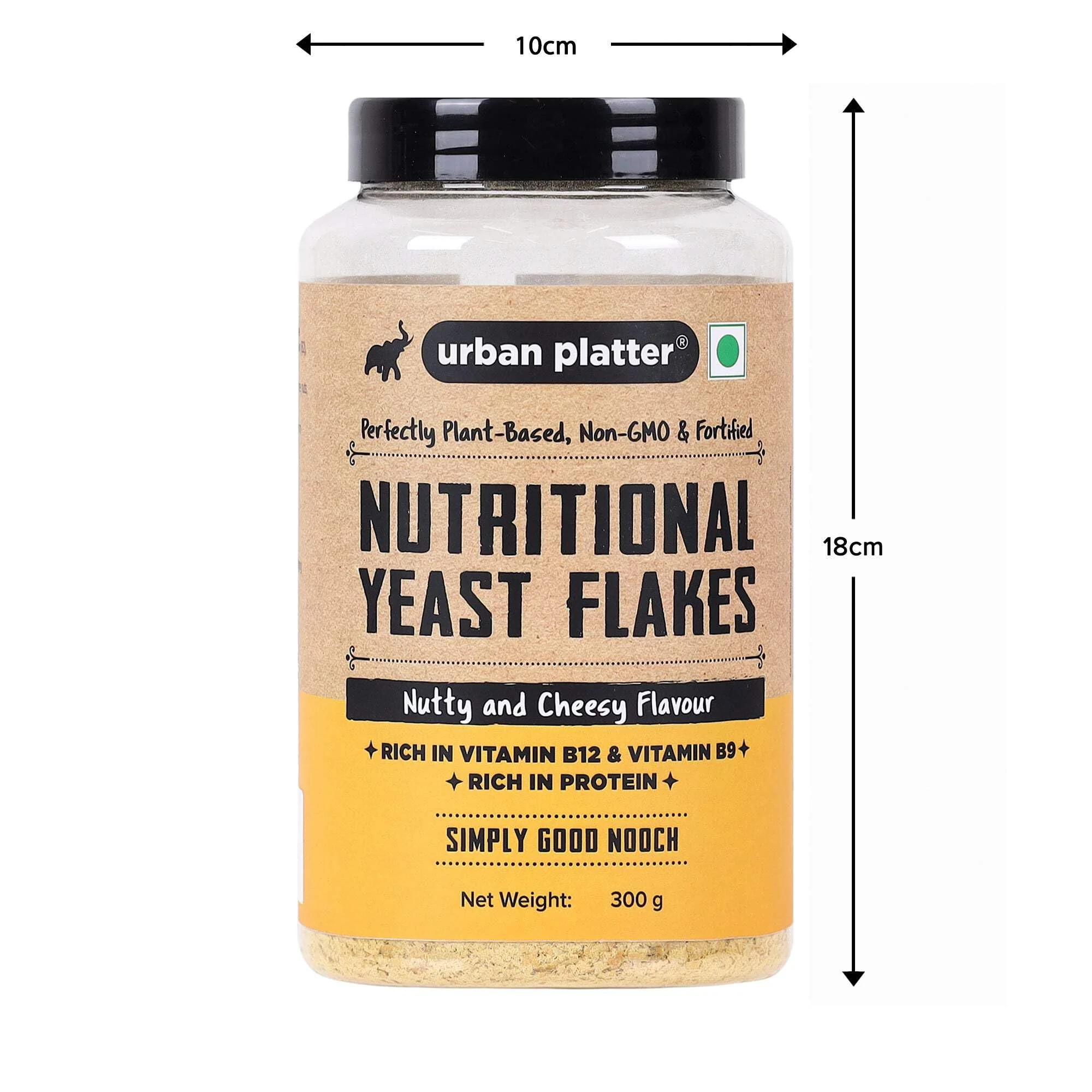 Nutritional Yeast Flakes, 300g (Rich in Vitamin B12, Gluten-free, Perfectly Plant-Based Nutty and Cheesy Nooch, Savoury Seasoning) - Image 8