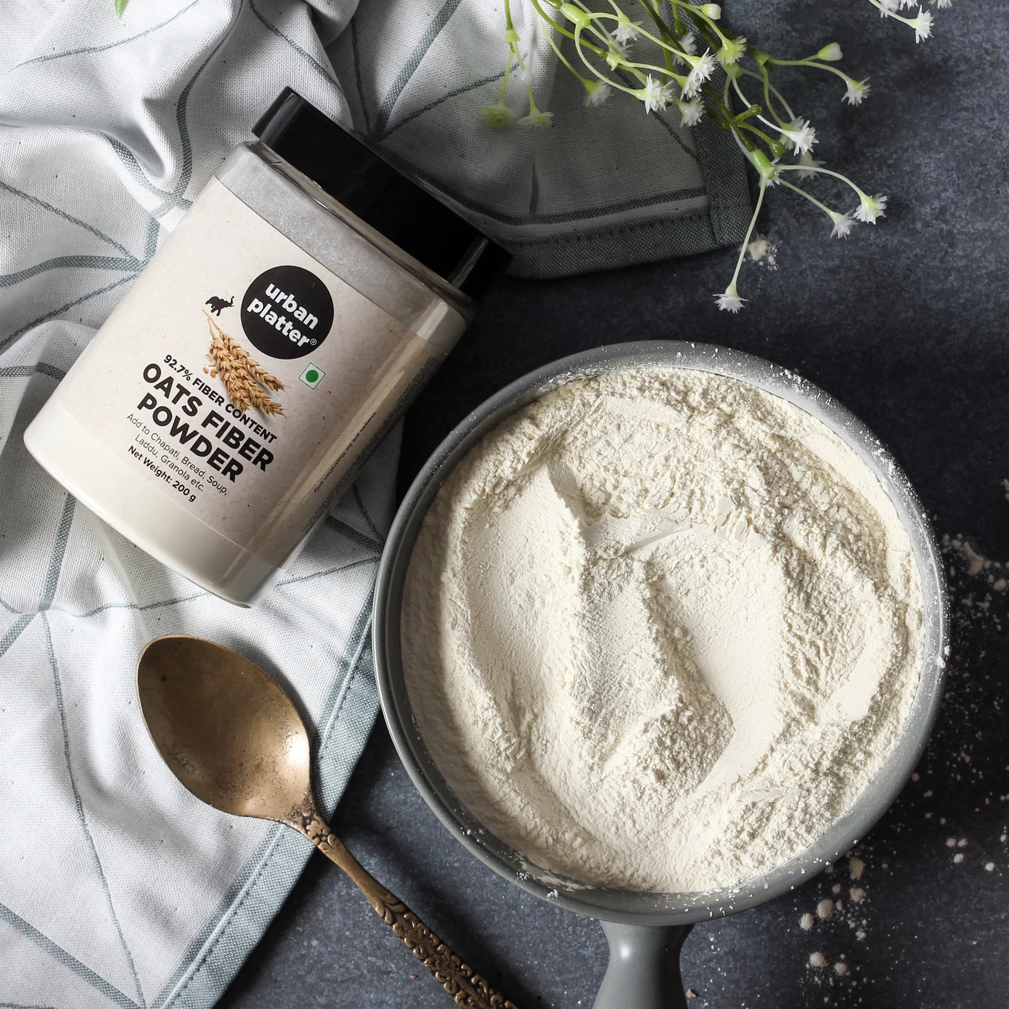 Oats Fibre Powder, 200g - Image 6