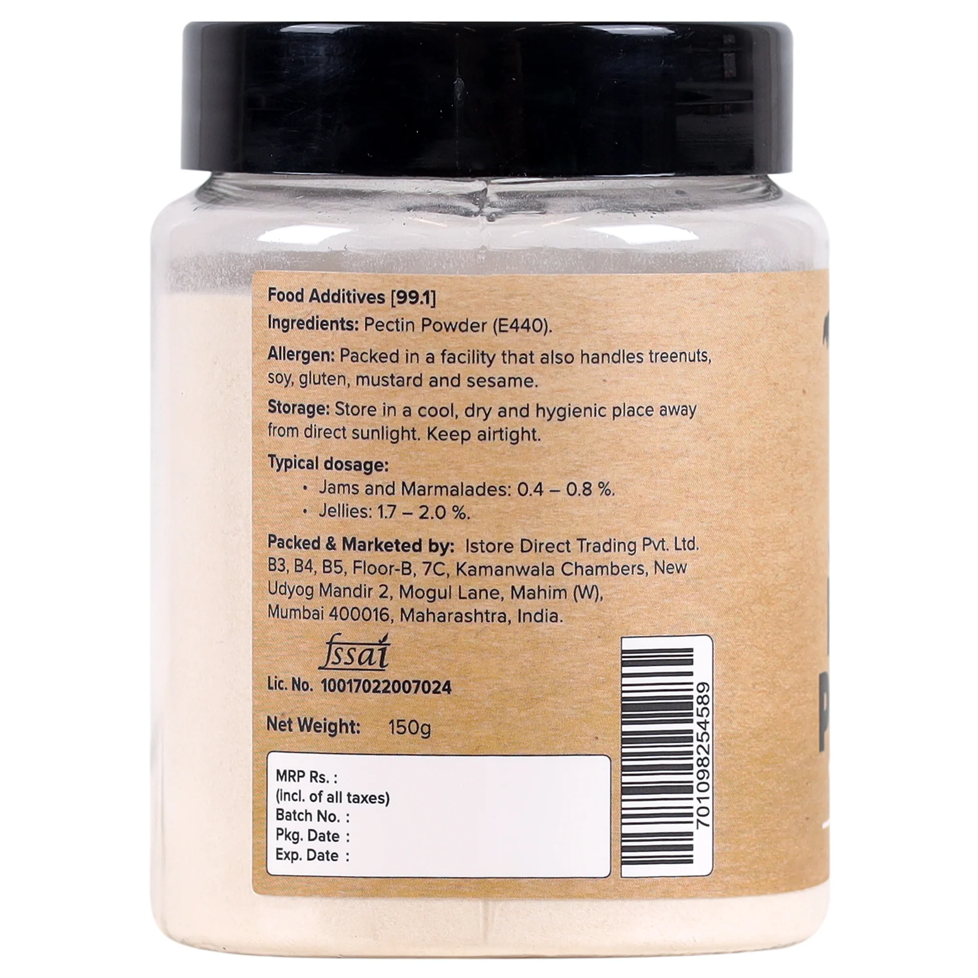 Pectin Powder, 150g - Image 2