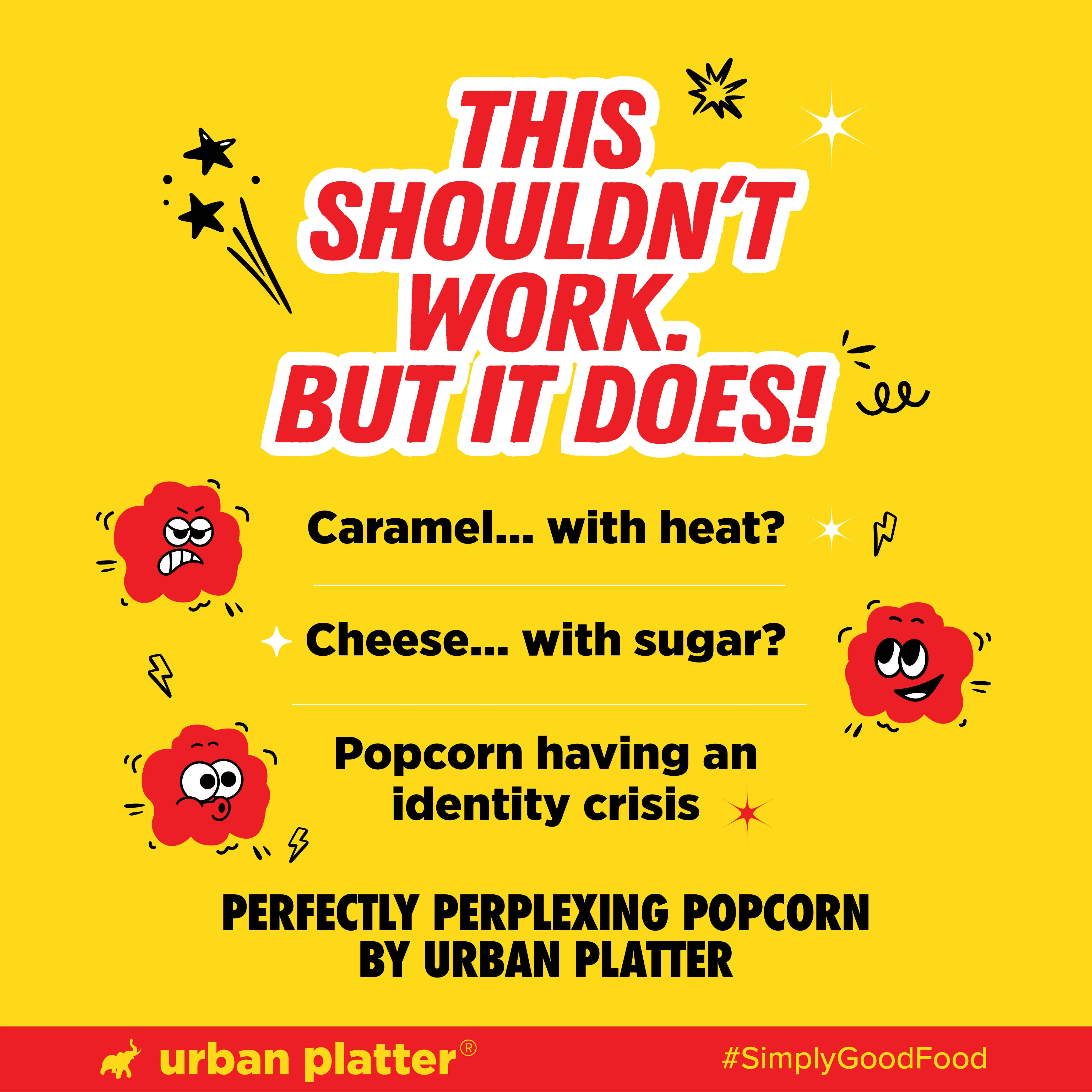 Perfectly Perplexing Popcorn - Spicy Caramel, 150g (Tub of Caramel Popcorn with Bold Korean Style Spice, Ready to eat snack) - Image 5
