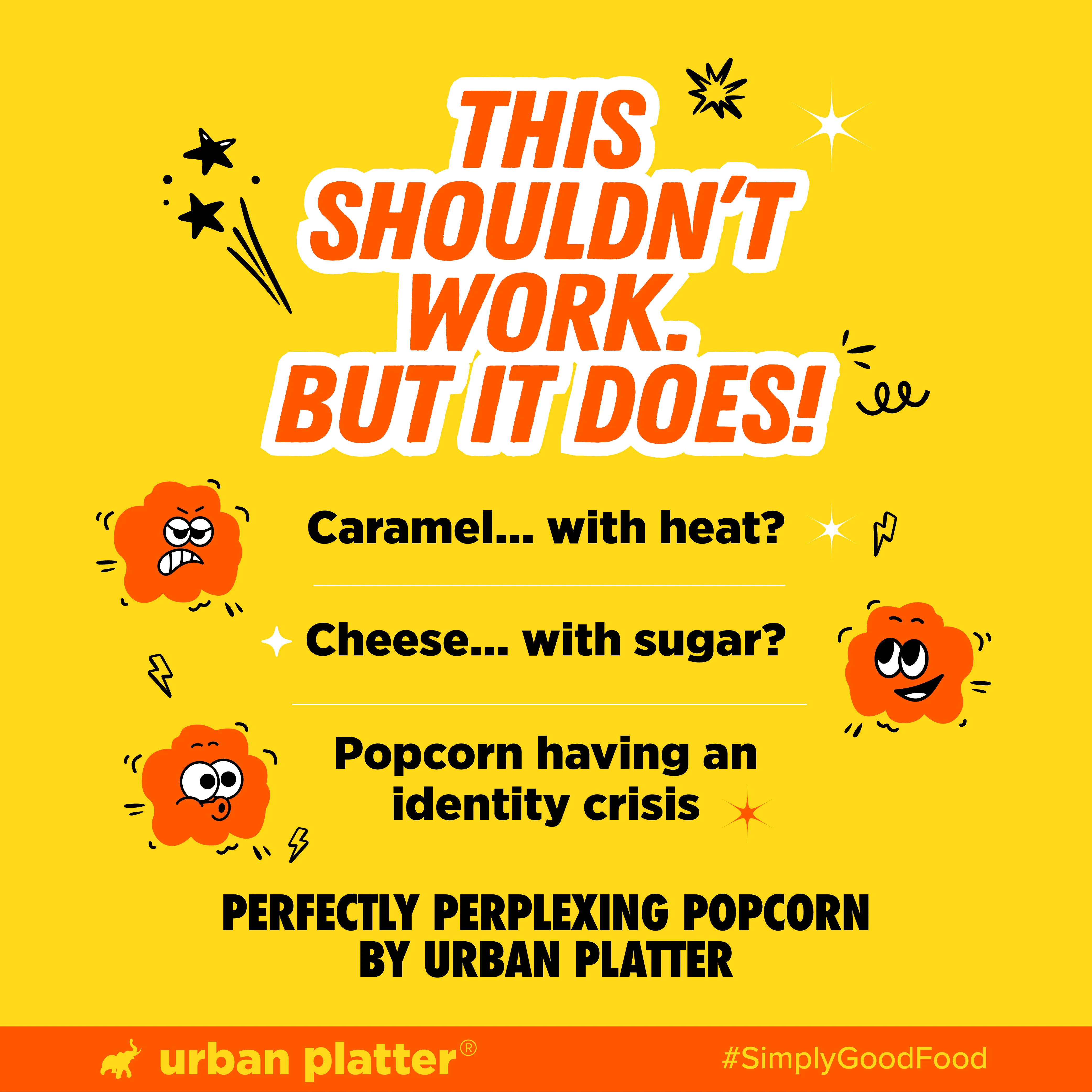 Perfectly Perplexing Popcorn - Cheeze Caramel, 150g (Tub of Caramel Popcorn with Umami Cheeze, Ready to eat snack) - Image 5