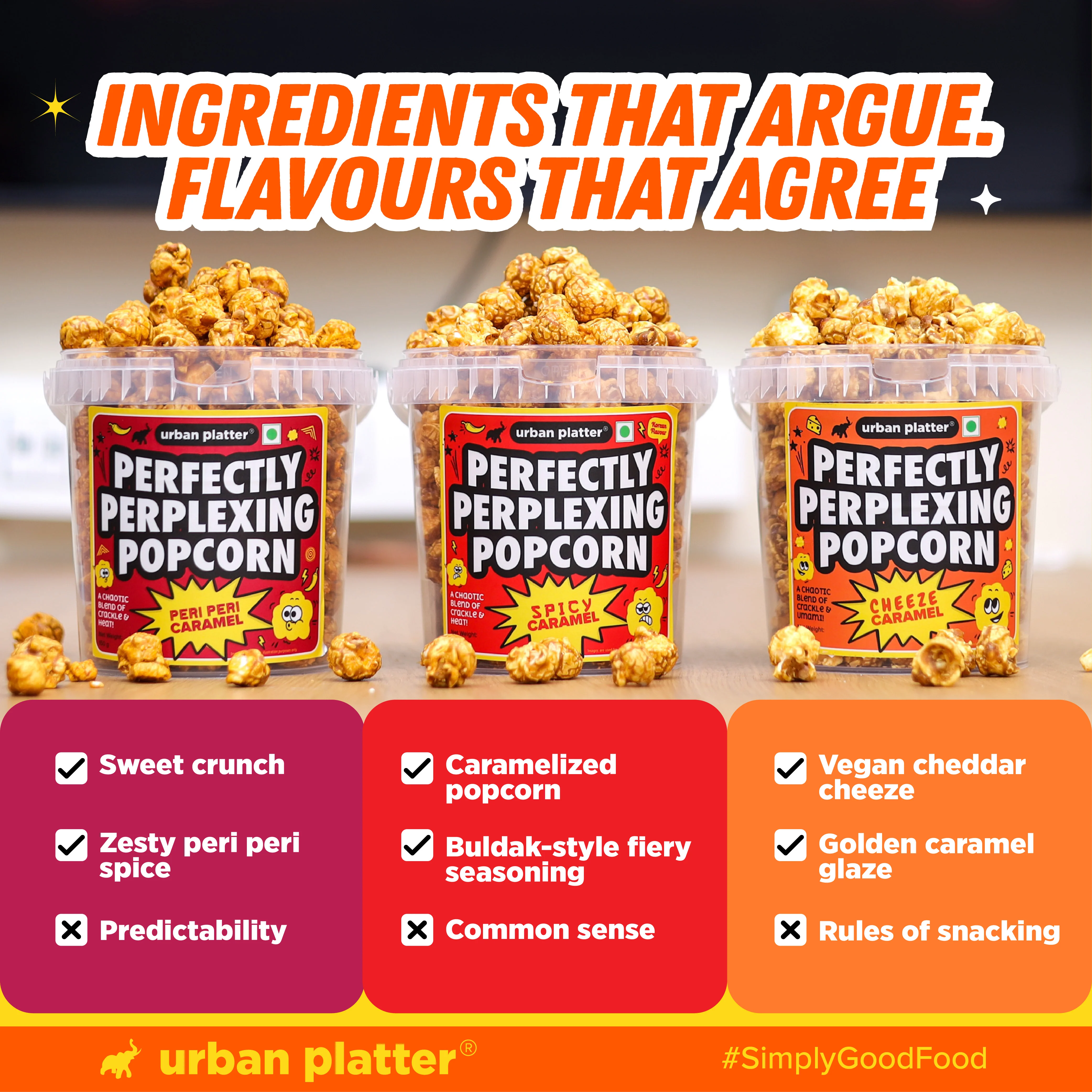 Perfectly Perplexing Popcorn - Cheeze Caramel, 150g (Tub of Caramel Popcorn with Umami Cheeze, Ready to eat snack) - Image 6