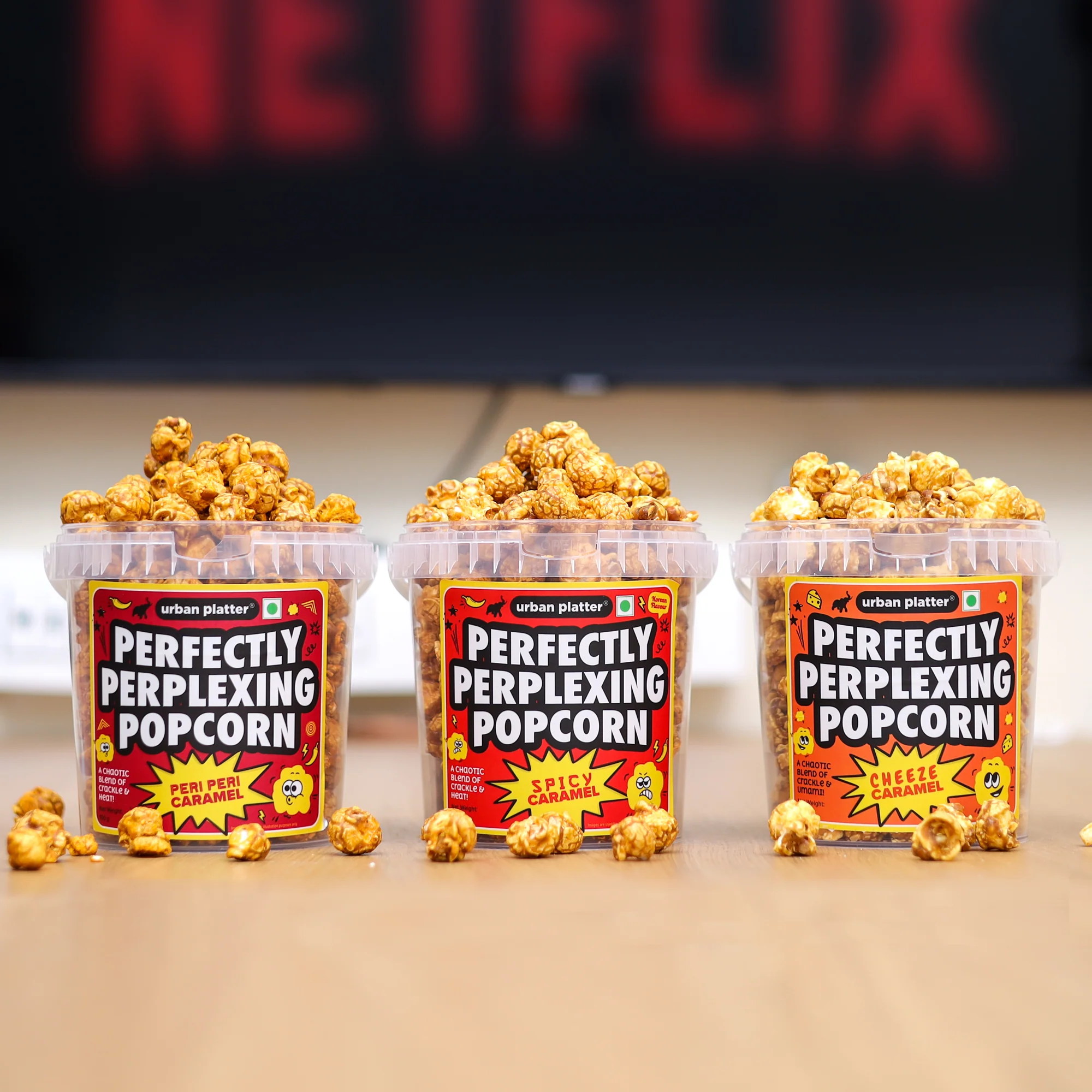 Perfectly Perplexing Popcorn - Cheeze Caramel, 150g (Tub of Caramel Popcorn with Umami Cheeze, Ready to eat snack) - Image 9