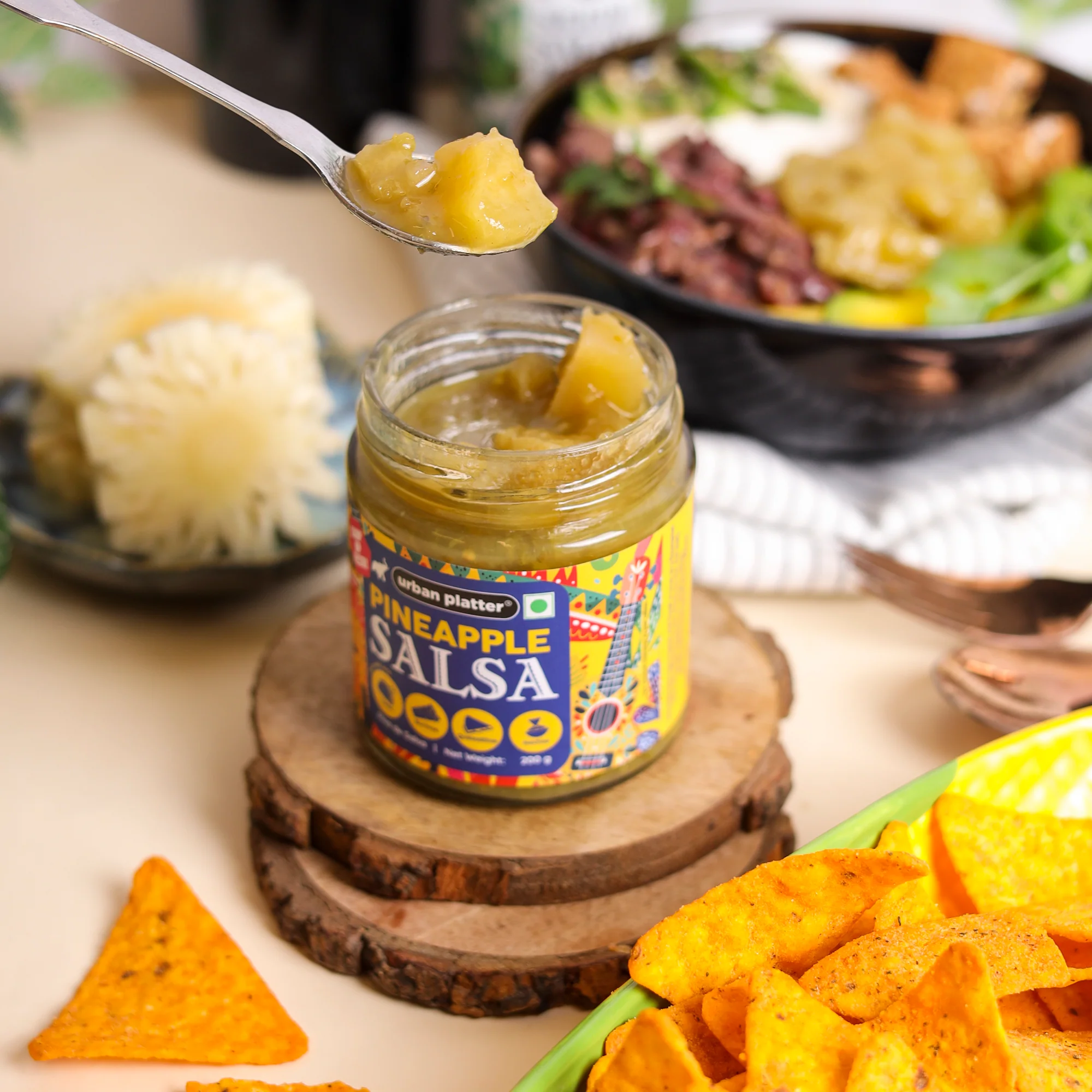 Pineapple Salsa, 200g (Preservative Free | Tangy & Zesty | Mexican Salsa) - Image 4