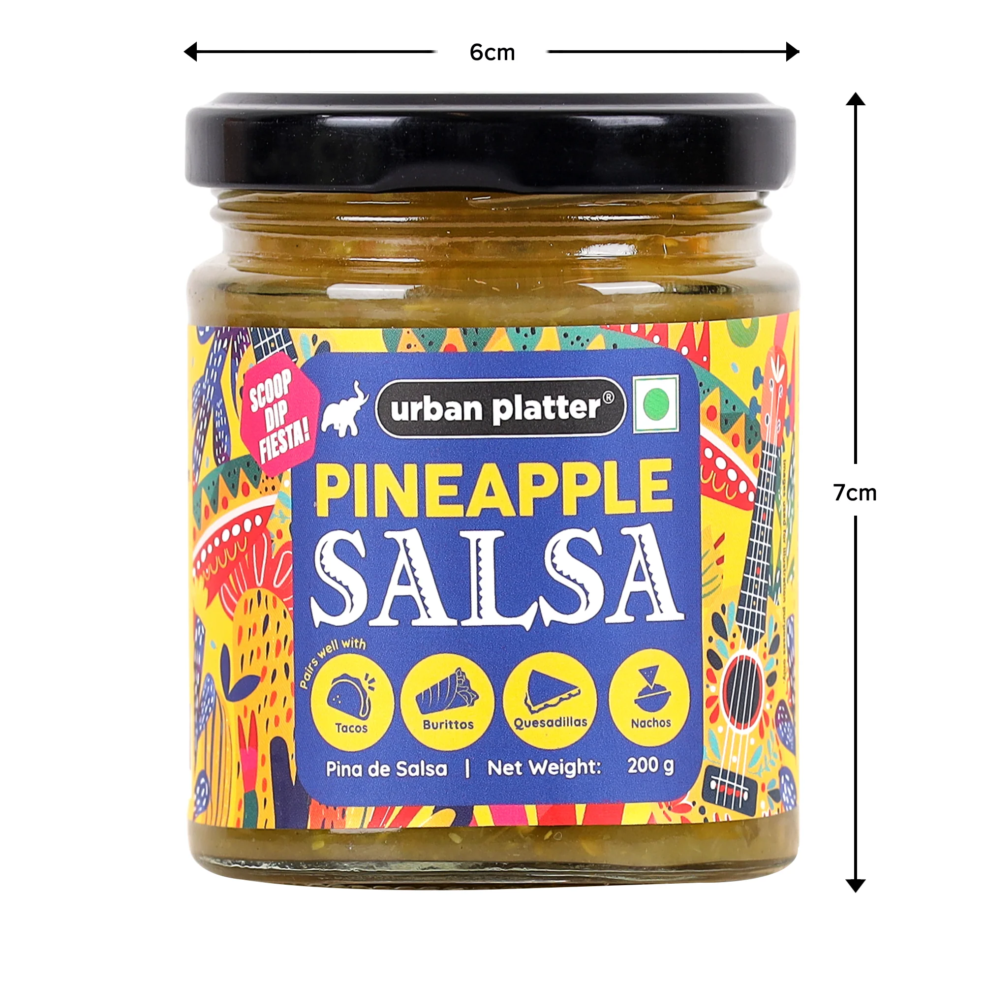 Pineapple Salsa, 200g (Preservative Free | Tangy & Zesty | Mexican Salsa) - Image 7