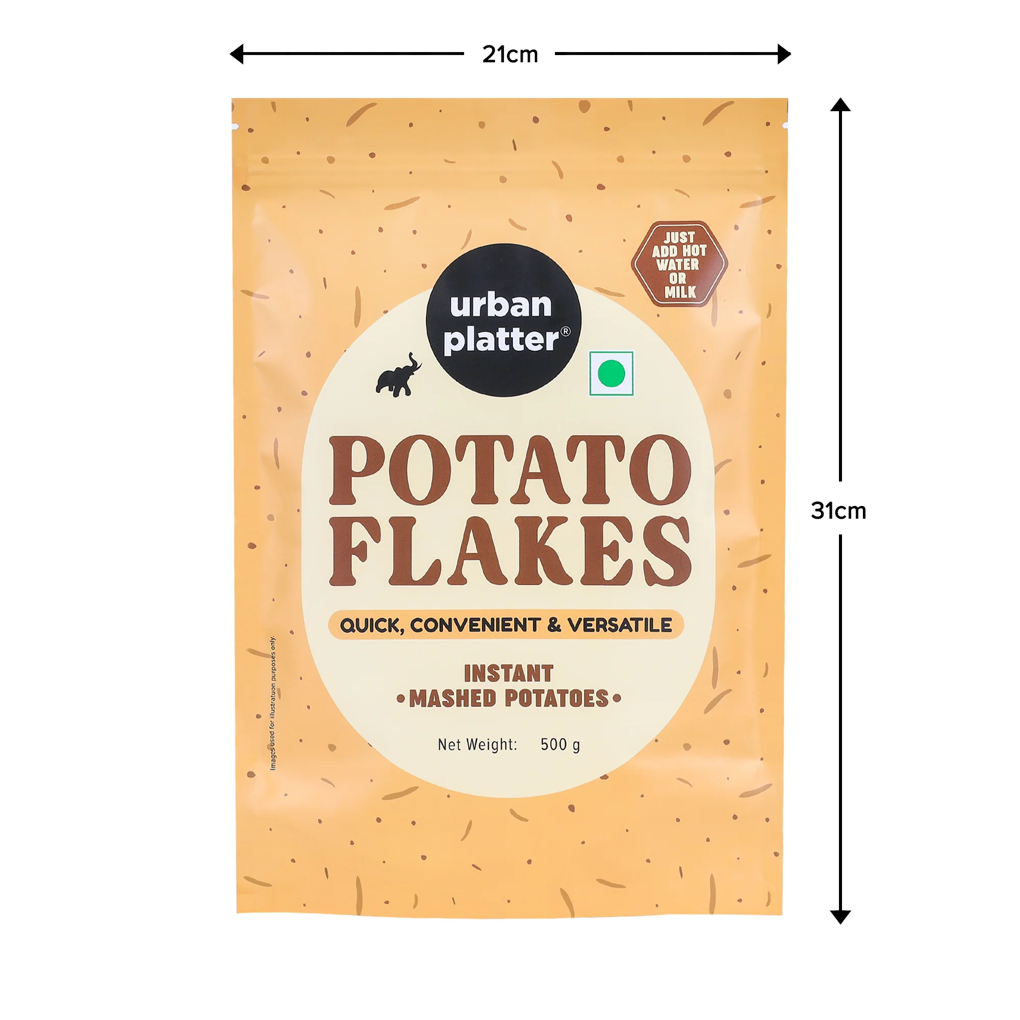 Potato Flakes 500g, (Dehydrated Potato Flakes | Ready to Use Dried Potato Bits | Quick and Convenient) - Image 9