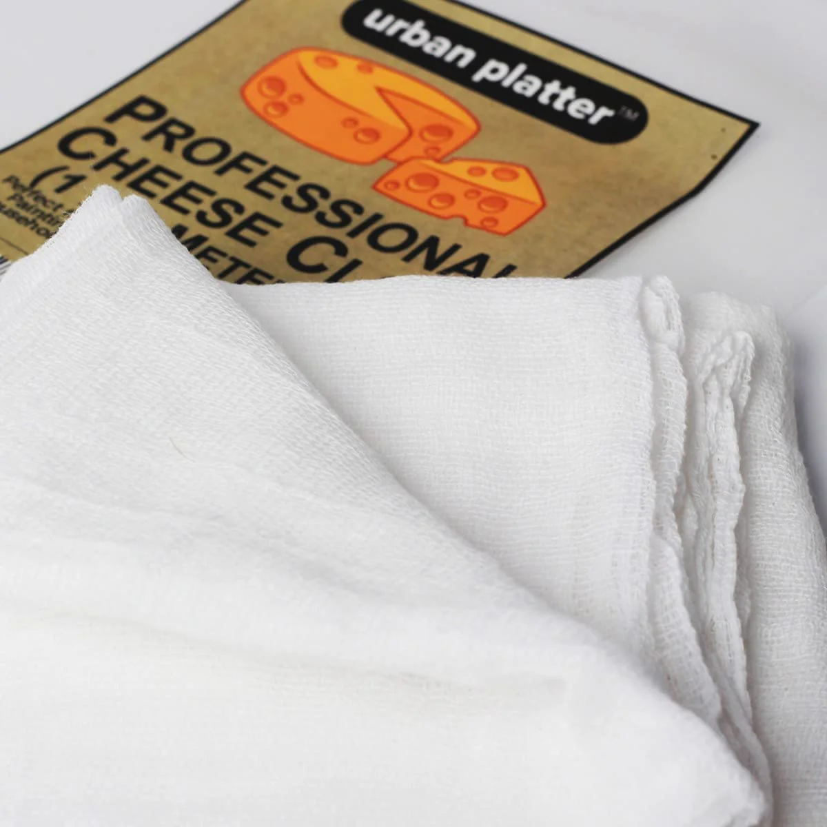 Premium Professional Cheese Making Cloth, 1m x 1m (100% Cotton Muslin Cloth for Cheese Making, Paneer Making, Straining, Filtering, Nut Milk, Yogurt & Kitchen Use, Reusable & Food Safe) - Image 3
