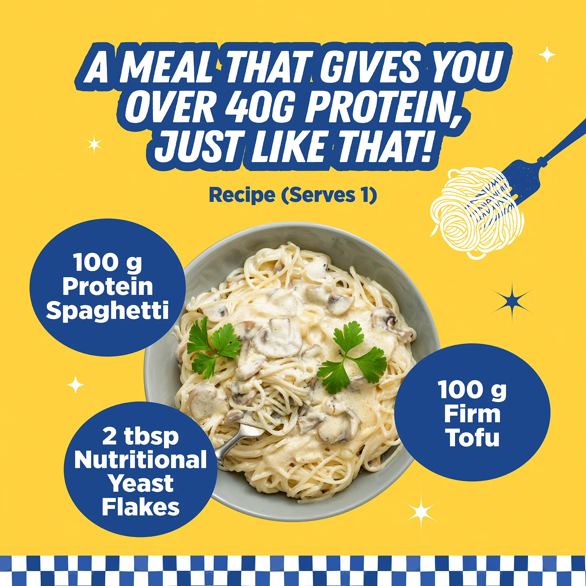 Protein Spaghetti, 500g (Zero Maida, Durum Wheat & Barley Flour Pasta, Plant Protein, High Fiber) - Image 8