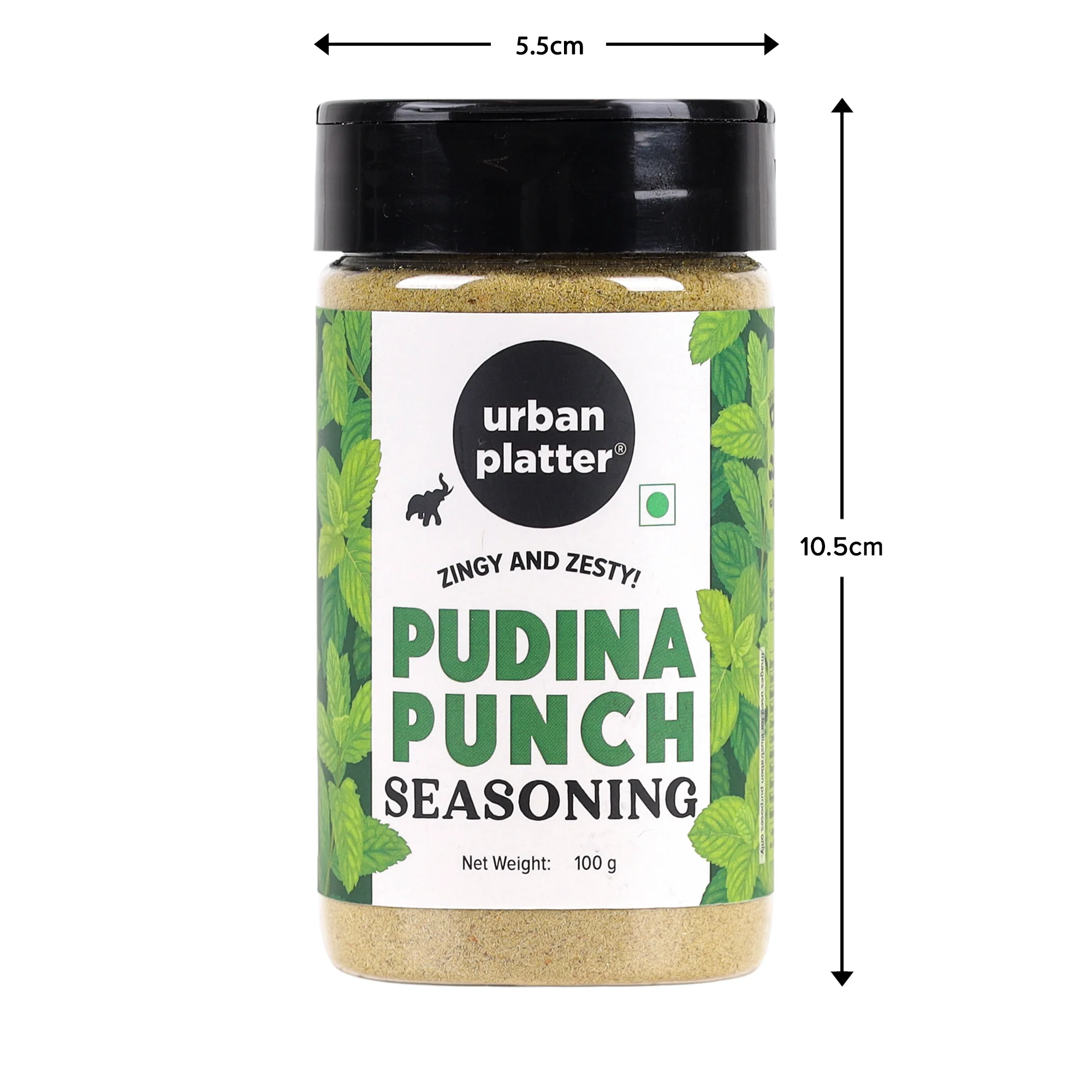 Pudina Punch Seasoning, 100g (Refreshing Minty Blend | Great for Fries, Popcorn, Makhanas & Salads) - Image 10
