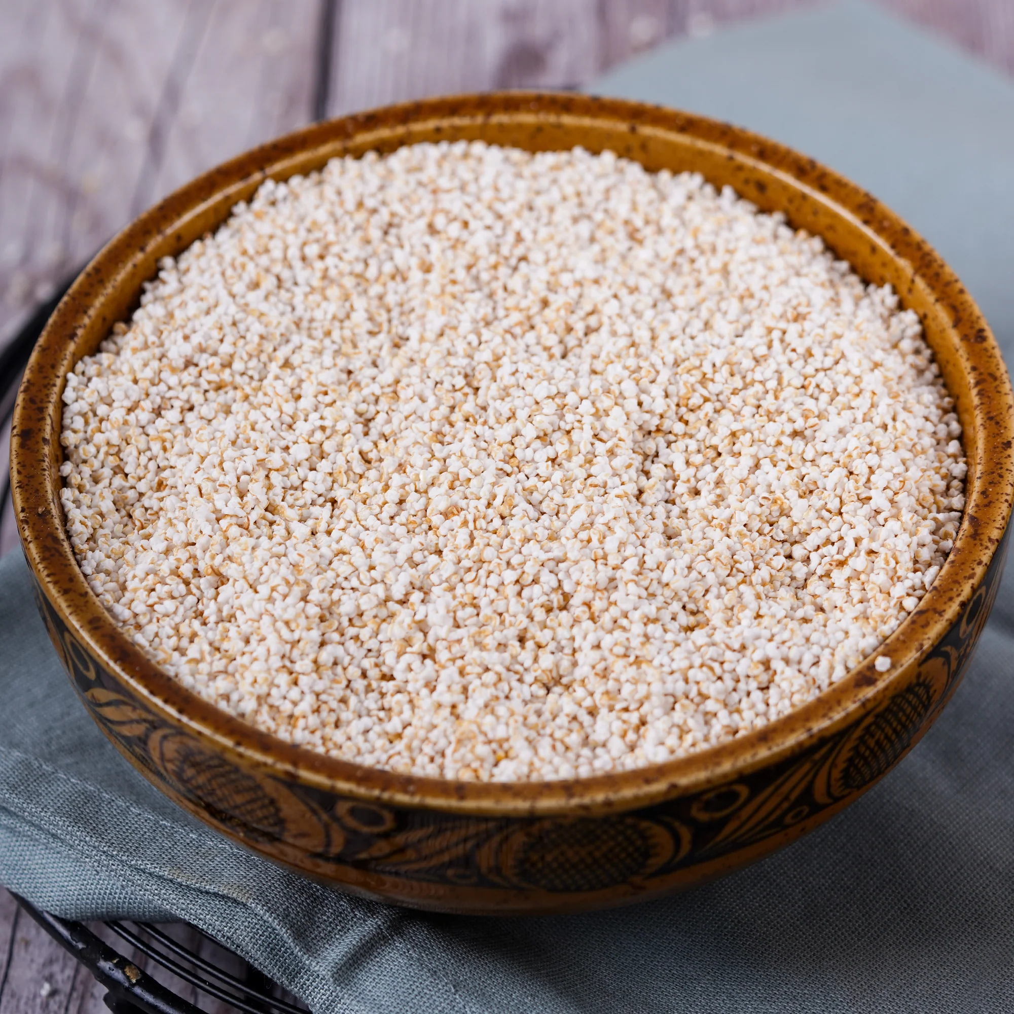 Puffed Amaranth, 350g (Rajgira, High in Protein & Fibre, Healthy Puffed Snack, Gluten-free) - Image 4