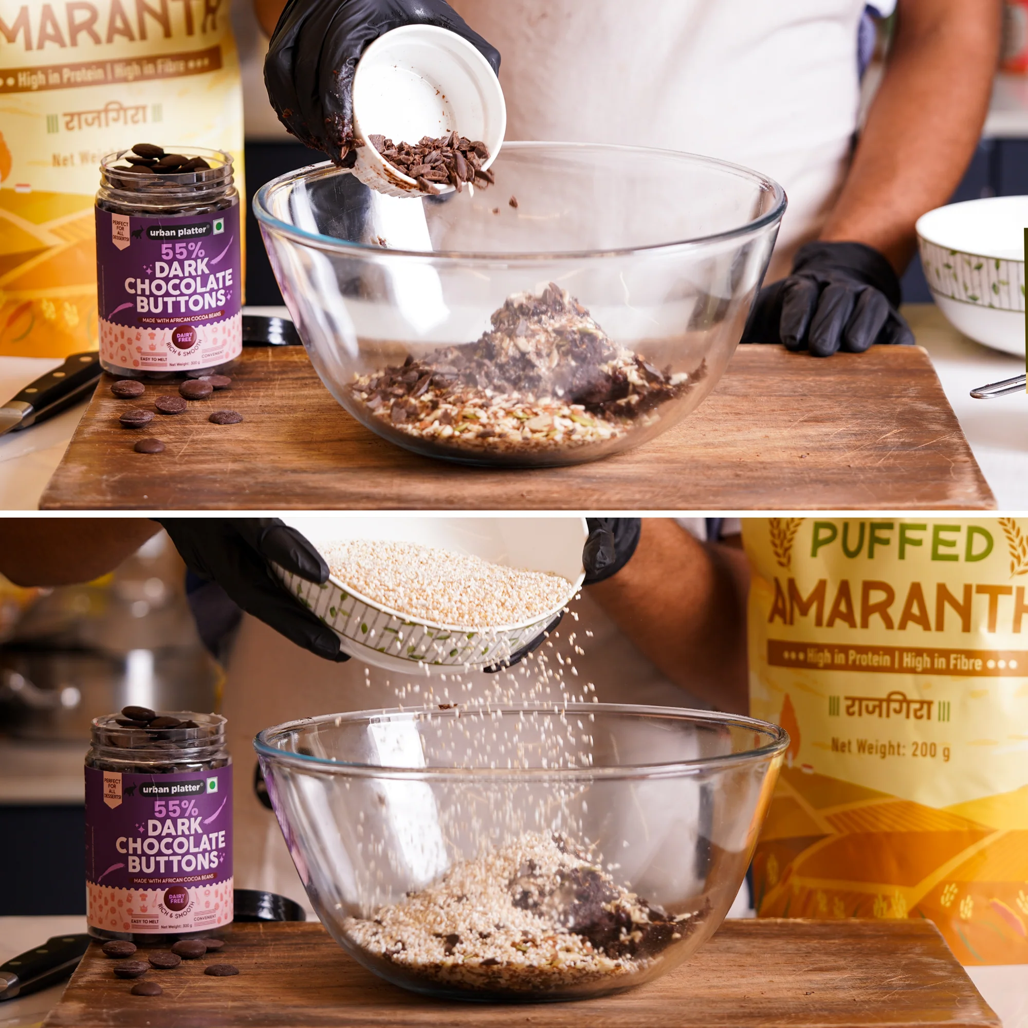 Puffed Amaranth, 200g (Rajgira, High in Protein & Fibre, Healthy Puffed Snack, Gluten-free) - Image 3