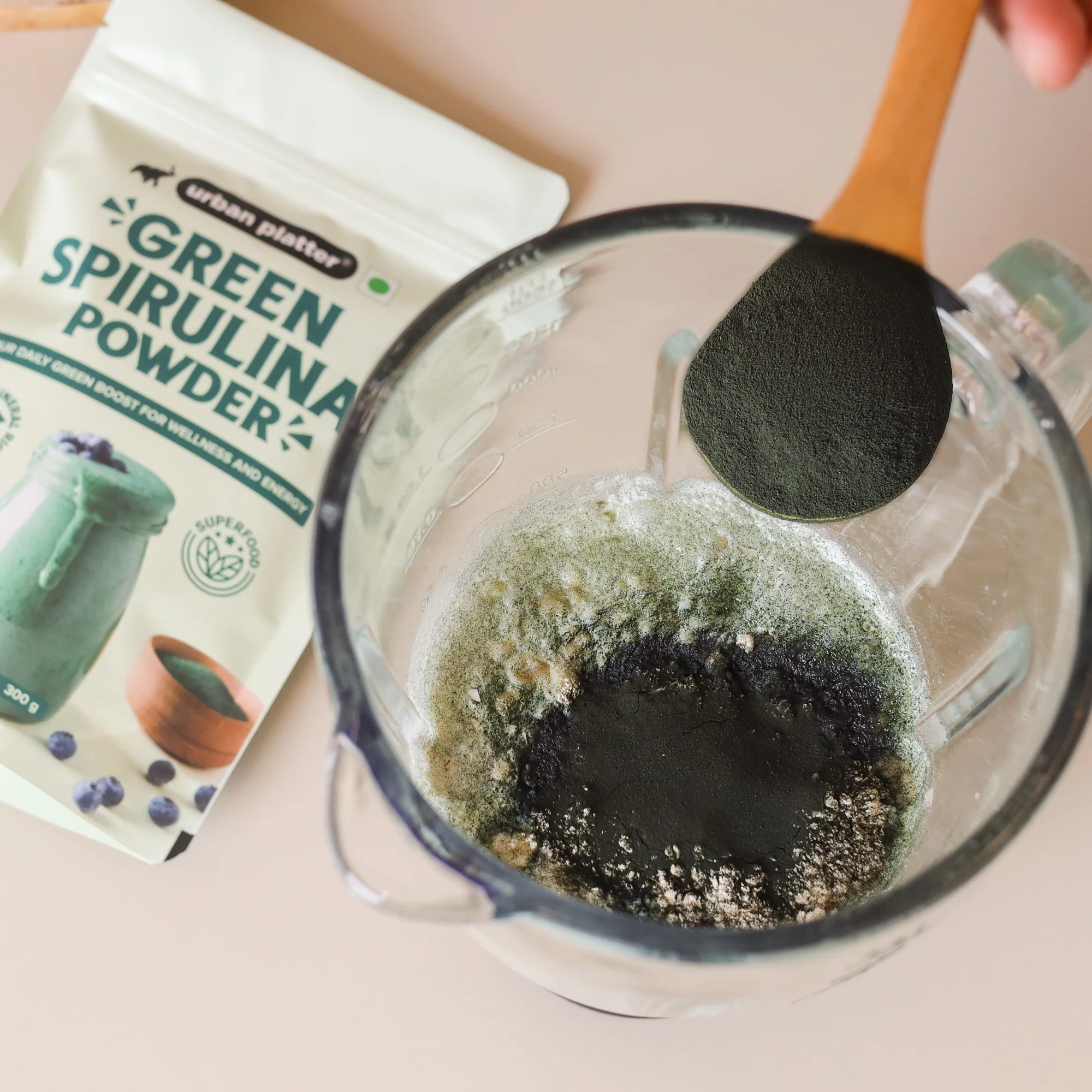 Pure Spirulina Powder, 100g (Naturally Nutrient-Dense | Supports Energy, Immunity & Detox | Rich in Protein & Iron) - Image 3