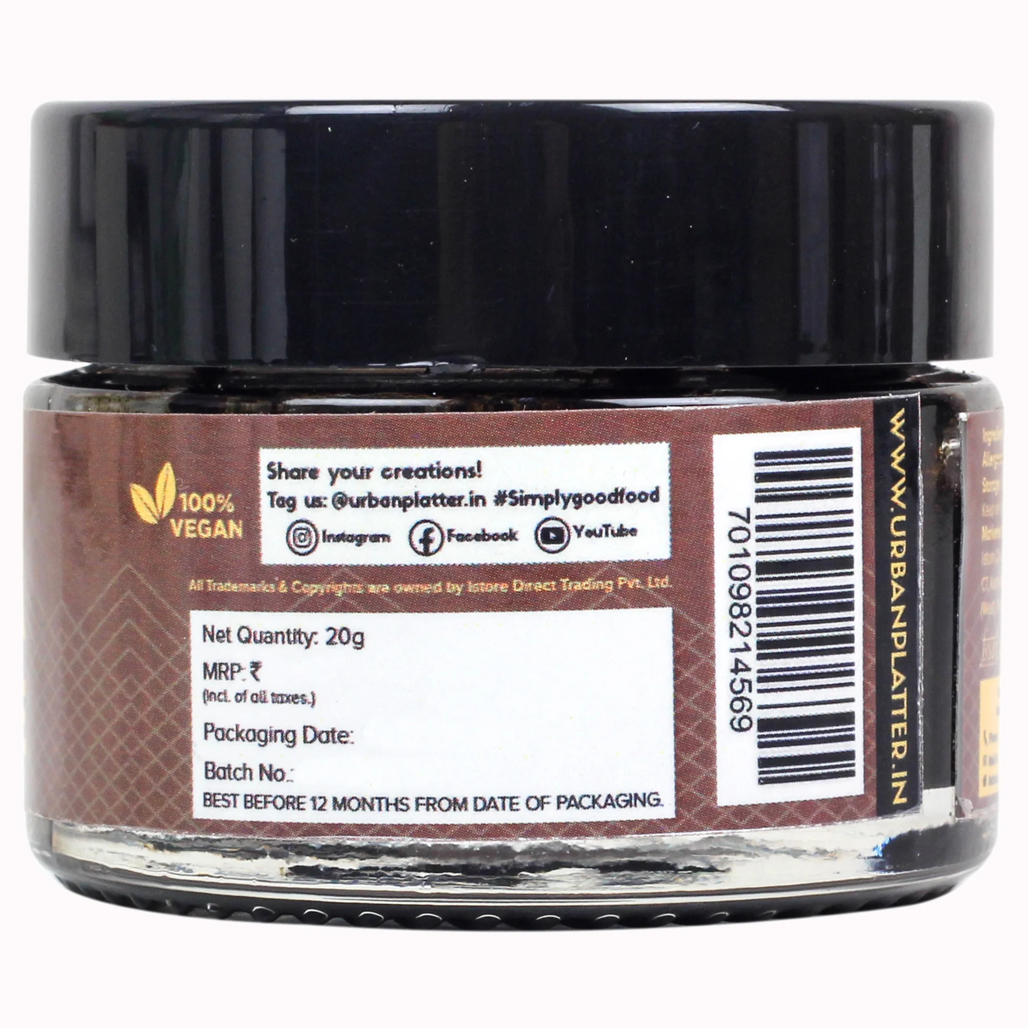 Pure Vanilla Bean Paste (with Vanilla Seeds), 20g - Image 2