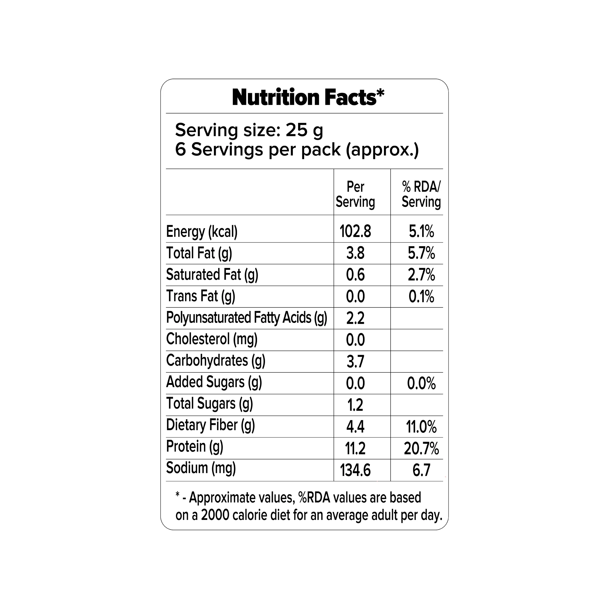 Roasted Salted 3-in-1 Soybean, 150g (44% Protein, 17% Fiber, Lightly Salted Green Edamame, Black & White Soybean, Highest Plant Protein Supersnack) - Image 10
