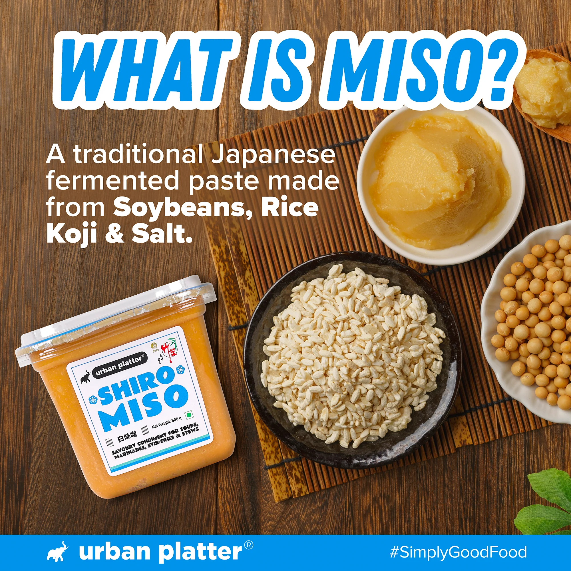 Shiro Miso, 500g (Light Miso Paste, Soy Based, Japanese Staple) - Image 4