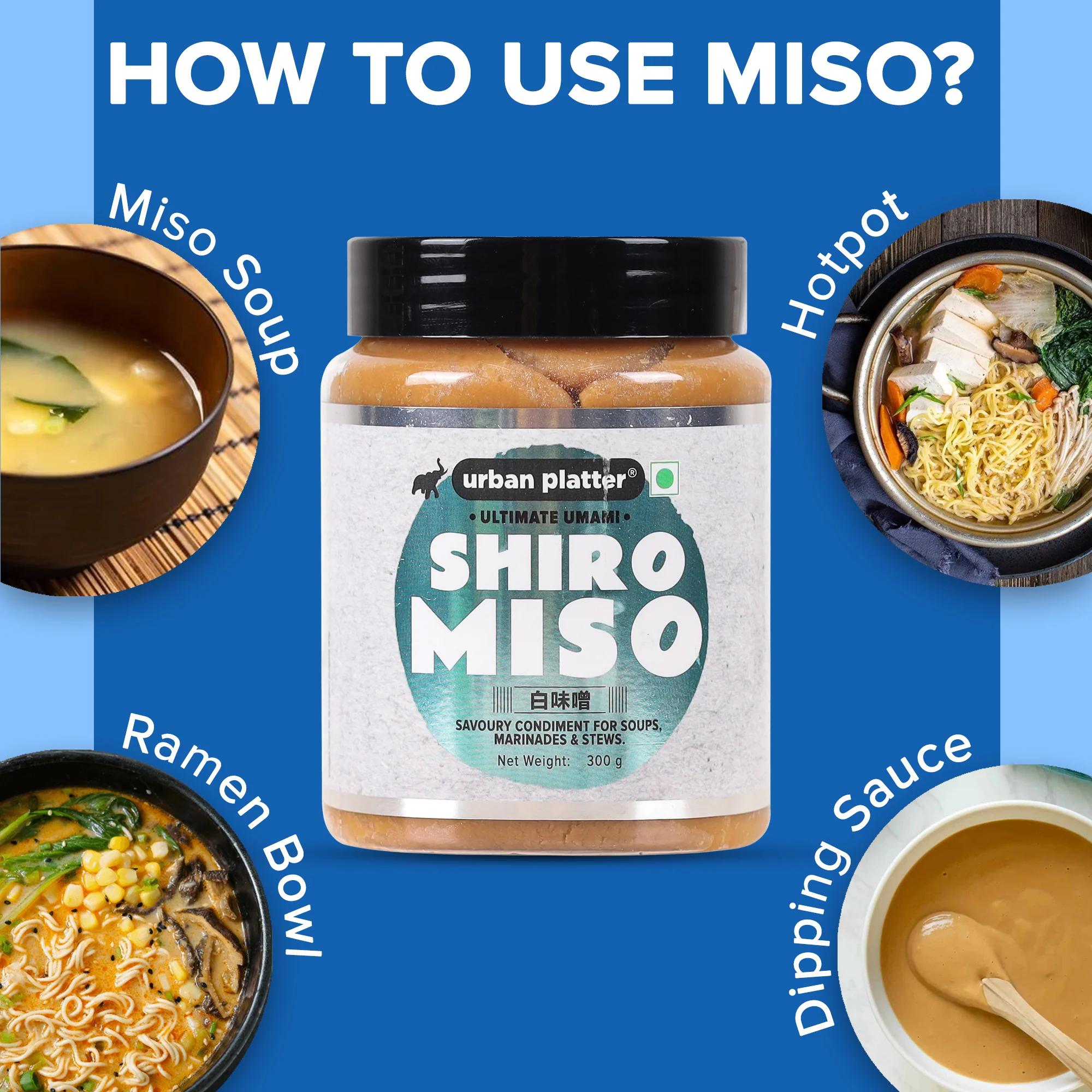Shiro Miso Paste, 300g (Light Miso, Fermented Soybean Paste, Preservative-Free, Umami Rich) - Image 7
