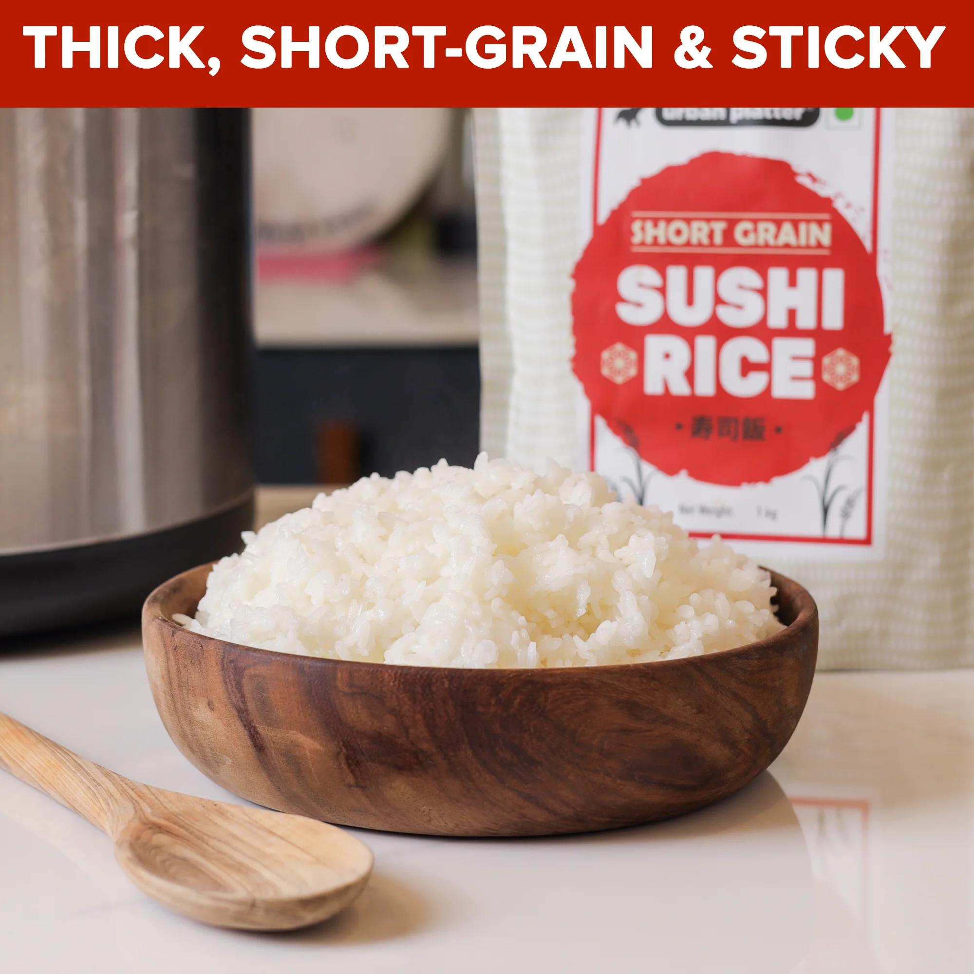 Short-grain Sushi Rice, 300g (Sticky, Chewy, Aromatic Asian Rice) - Image 6