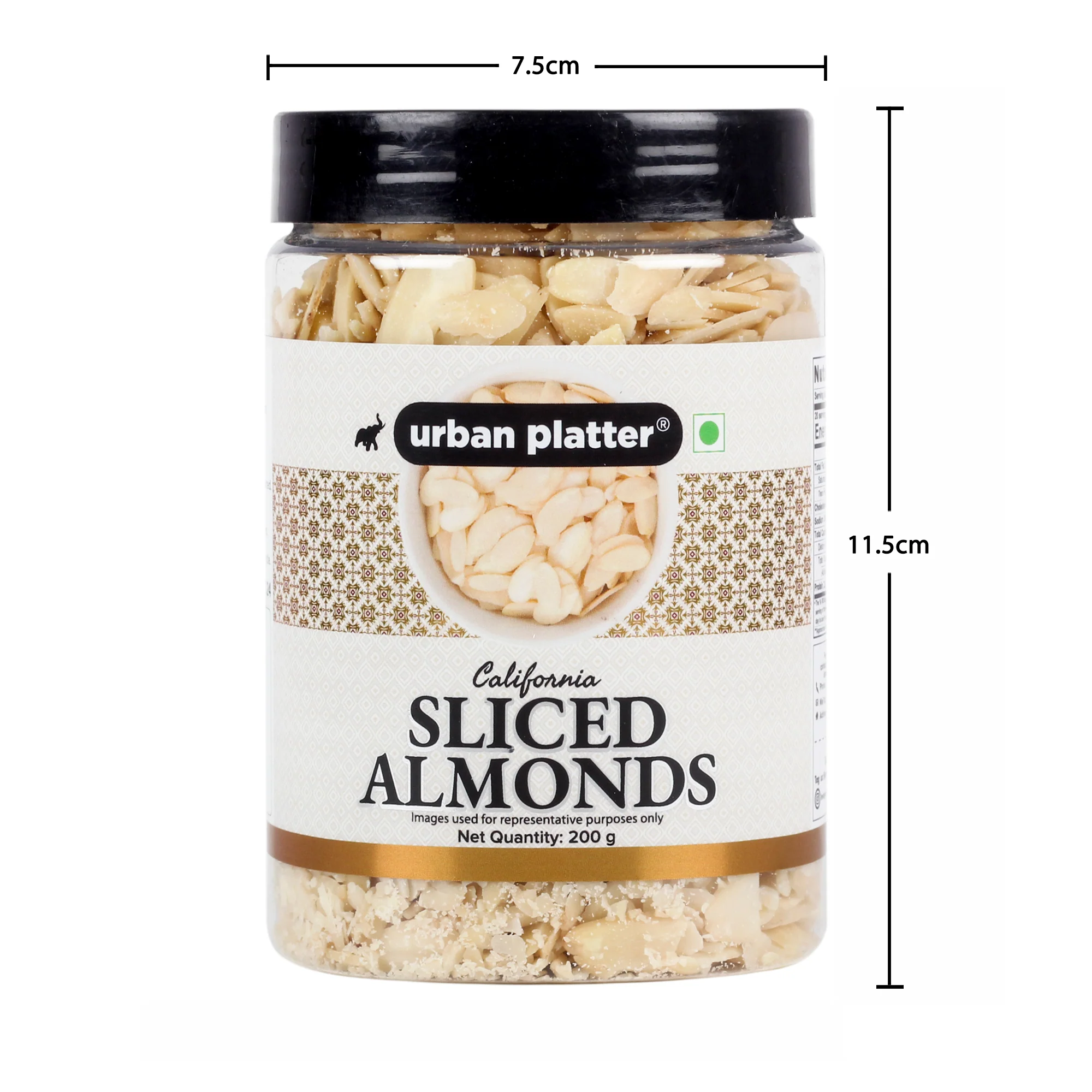 Sliced Blanched Almonds, 200g (Without Skin | Thinly Sliced | Perfect for Baking, Toppings, Snacking) - Image 7