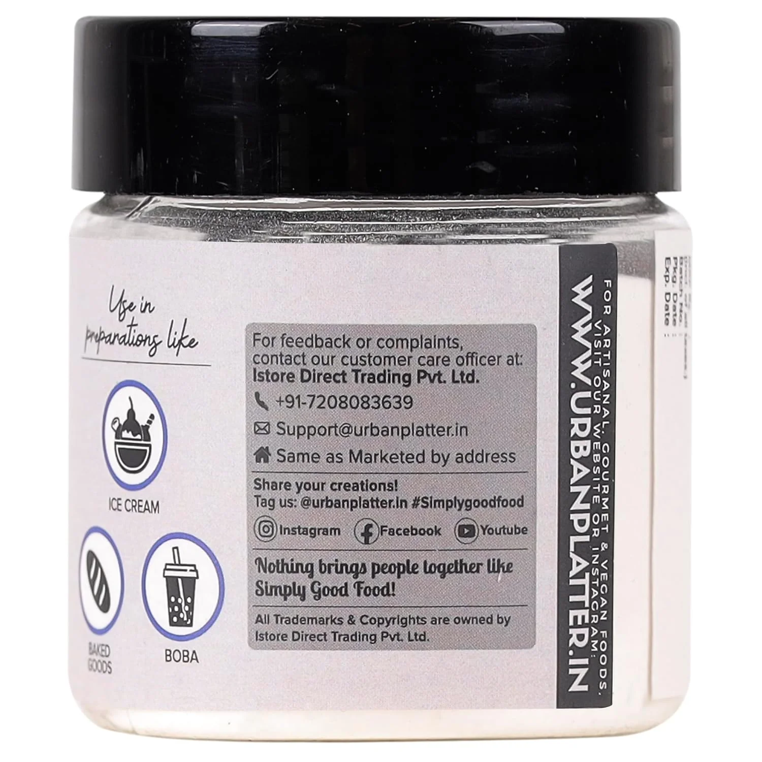 Sodium Alginate Powder, 50g [Food Grade | Molecular Gastronomy | Thickening Agent | Stabilizing Agent | Spherification] - Image 3