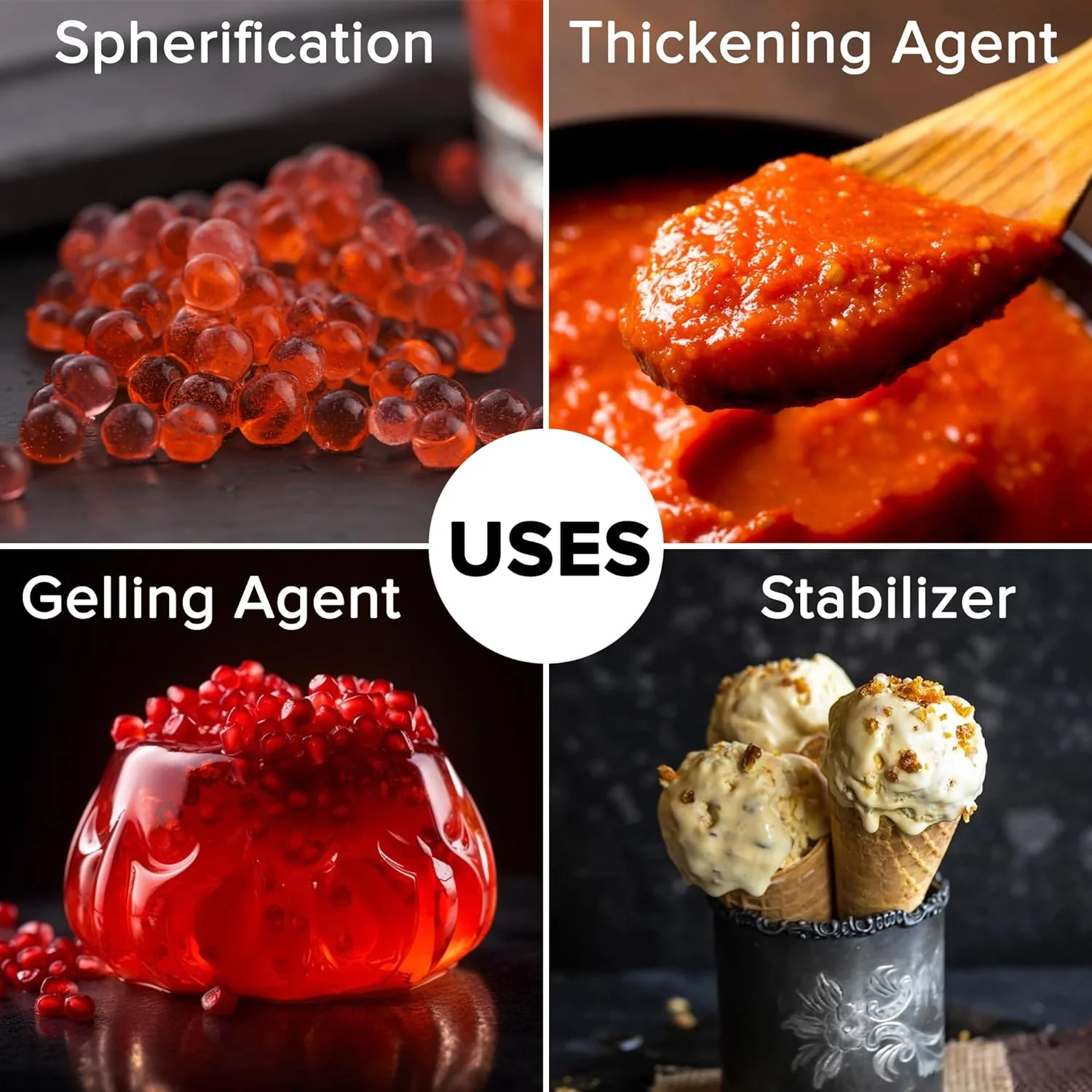 Sodium Alginate Powder, 50g [Food Grade | Molecular Gastronomy | Thickening Agent | Stabilizing Agent | Spherification] - Image 5