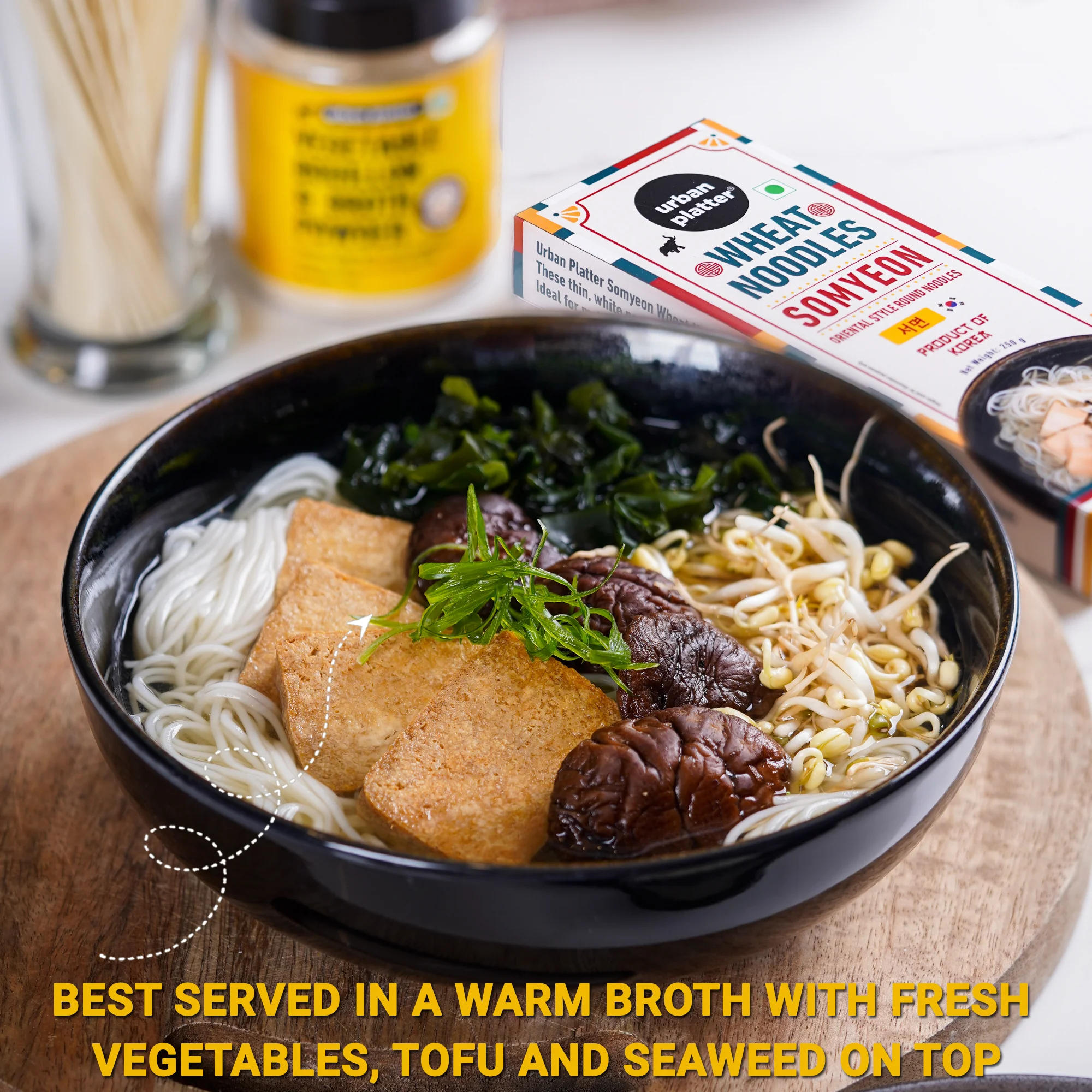 Somyeon Wheat Noodles, 250g (Thin Korean Noodles | Light & Delicate Texture | Perfect for Cold Noodles & Light Sauces) - Image 5