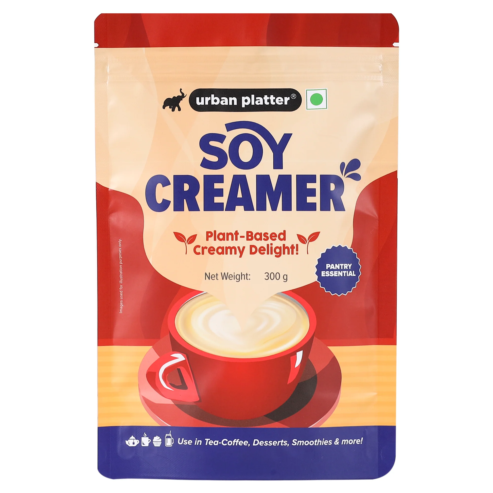 Soy Creamer, 300g (Plant Based Creamer | Soy Powder | Beverages | Desserts)