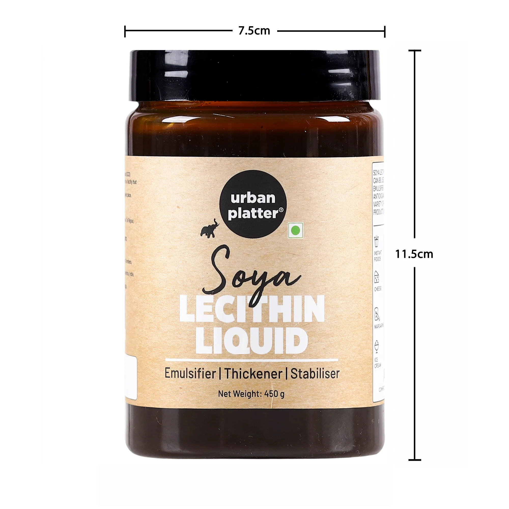 Soy Lecithin Liquid, 450g (Soya lecithin | Emulsifier | Thickener | Stabiliser | Natural Food Additive | Add to bakery, chocolate & confectionery products) - Image 7