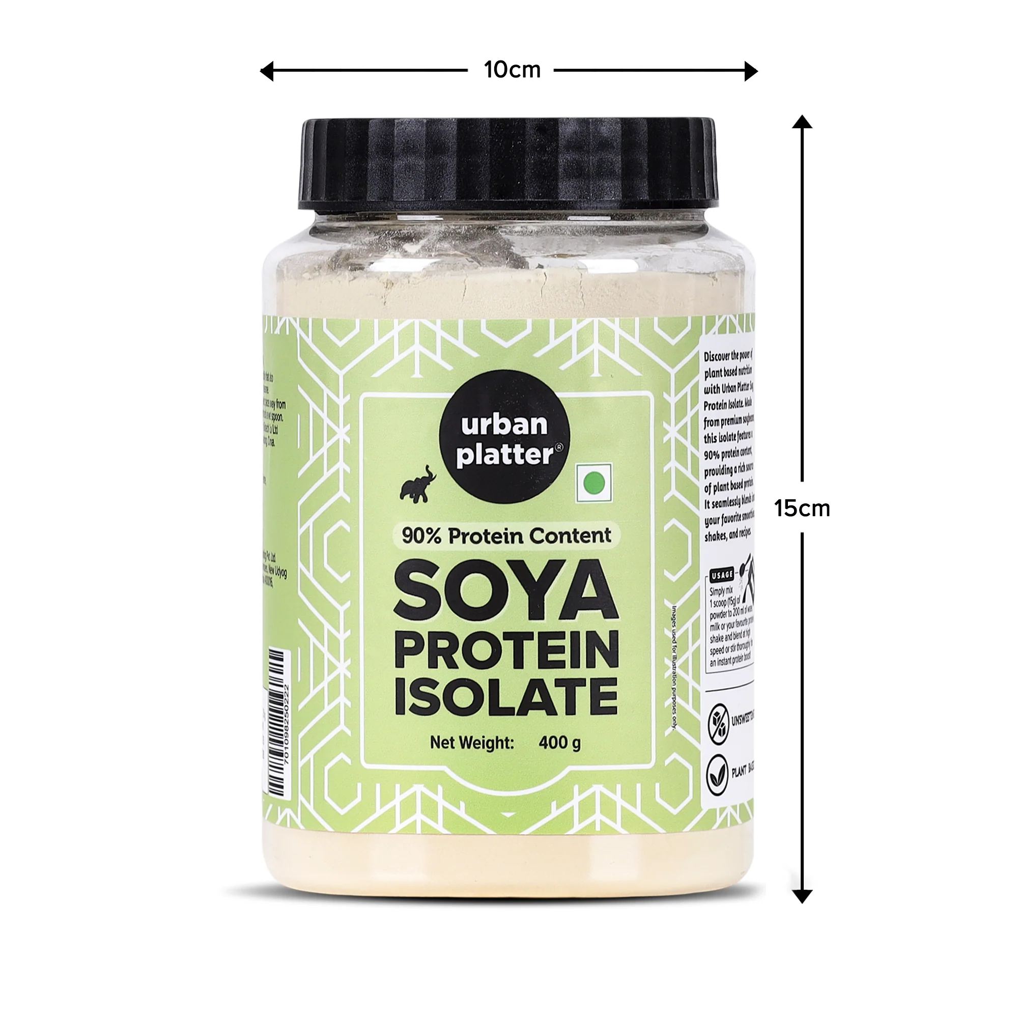 Soya Protein Isolate Powder, 400g - Image 8