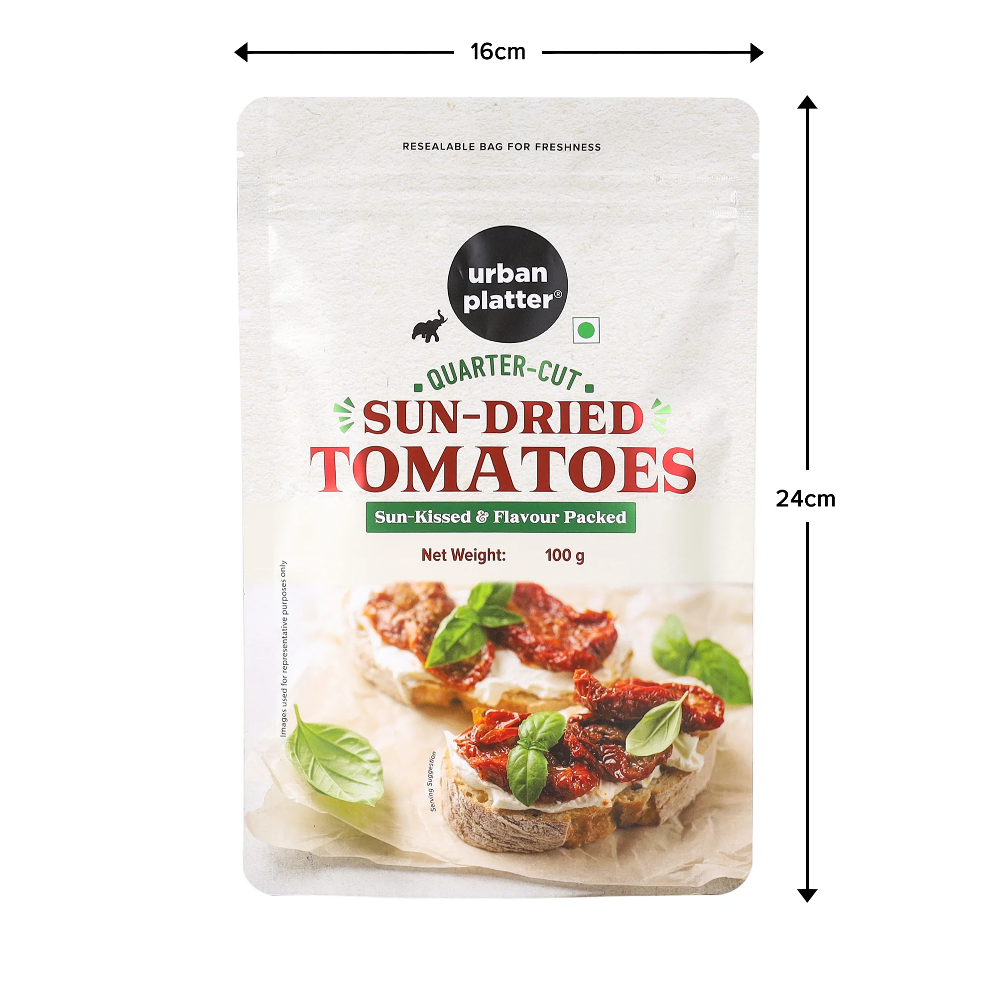 Sun-Dried Tomatoes, 100g (Naturally Dried Style Tomatoes, Rich Umami Flavour, Perfect for Pasta, Pesto, Salads, Sandwiches & Mediterranean Cooking) - Image 8