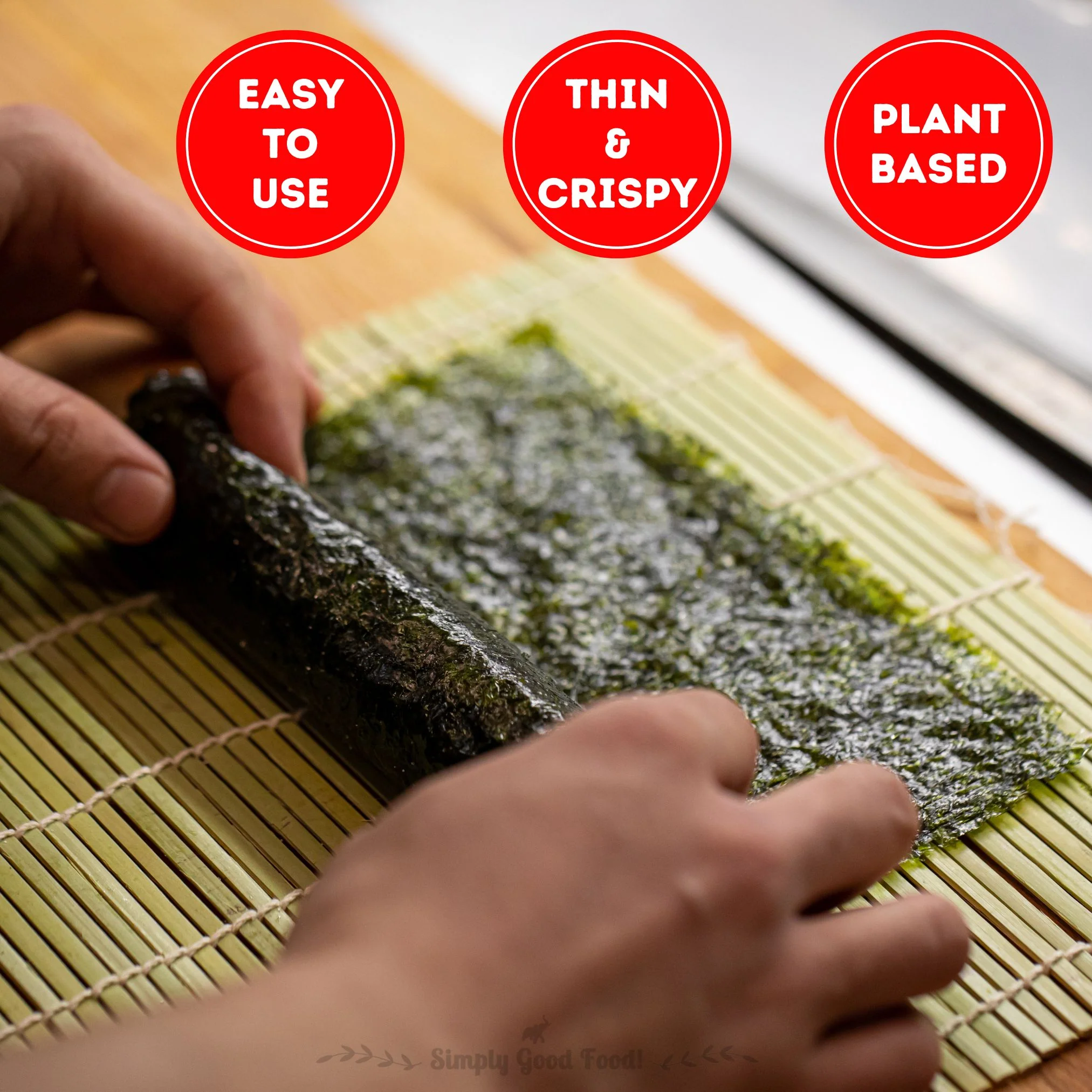 Sushi Nori Sheets, (Roasted Seaweed Sheets | Umami-Rich | Essential for Sushi & Asian Cuisine | Product of Korea) - Image 5