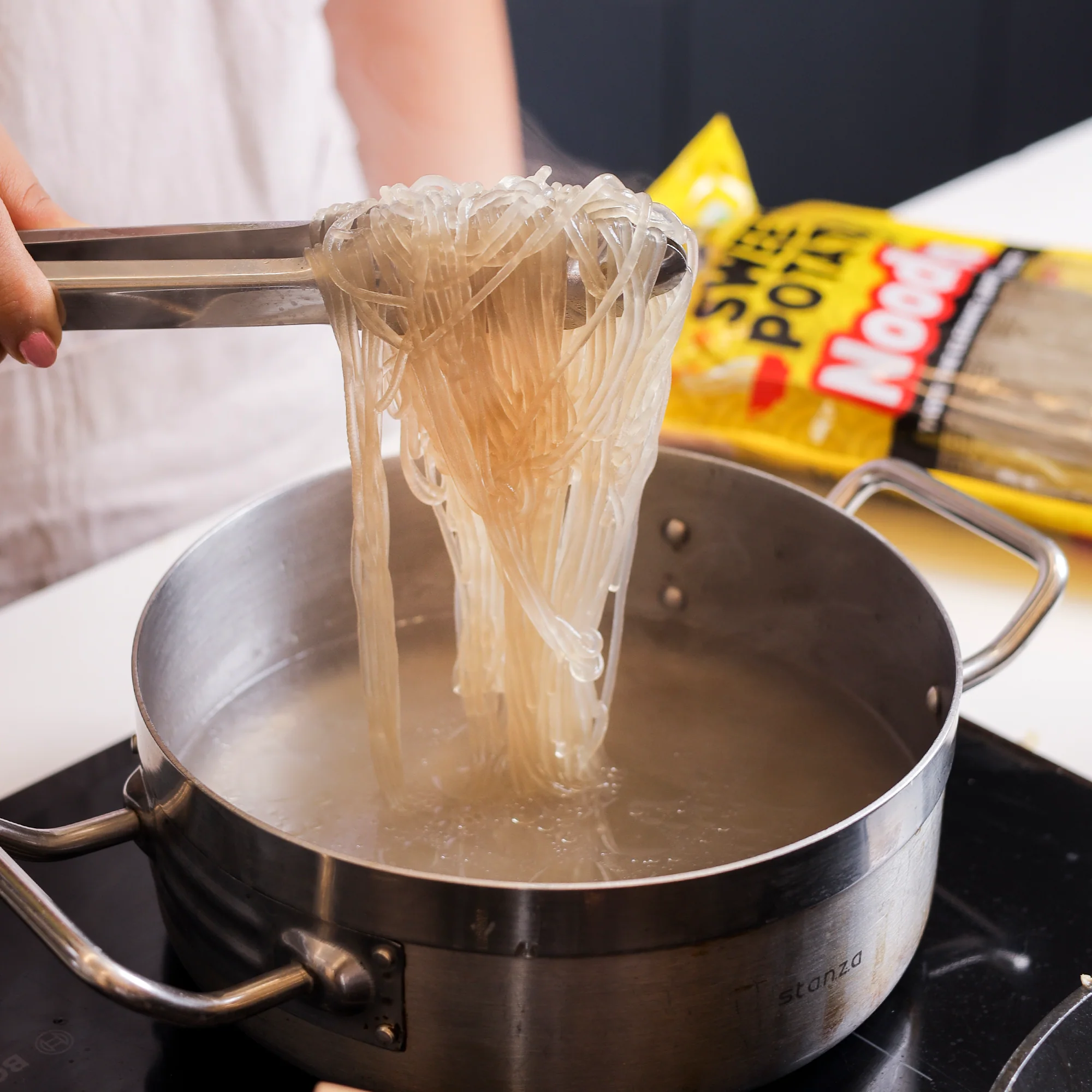 Sweet Potato Noodles (Dangmyeon), 300g (Korean Style Japchae Noodles, Glass Noodles, Additive-free, Gluten-free) - Image 8