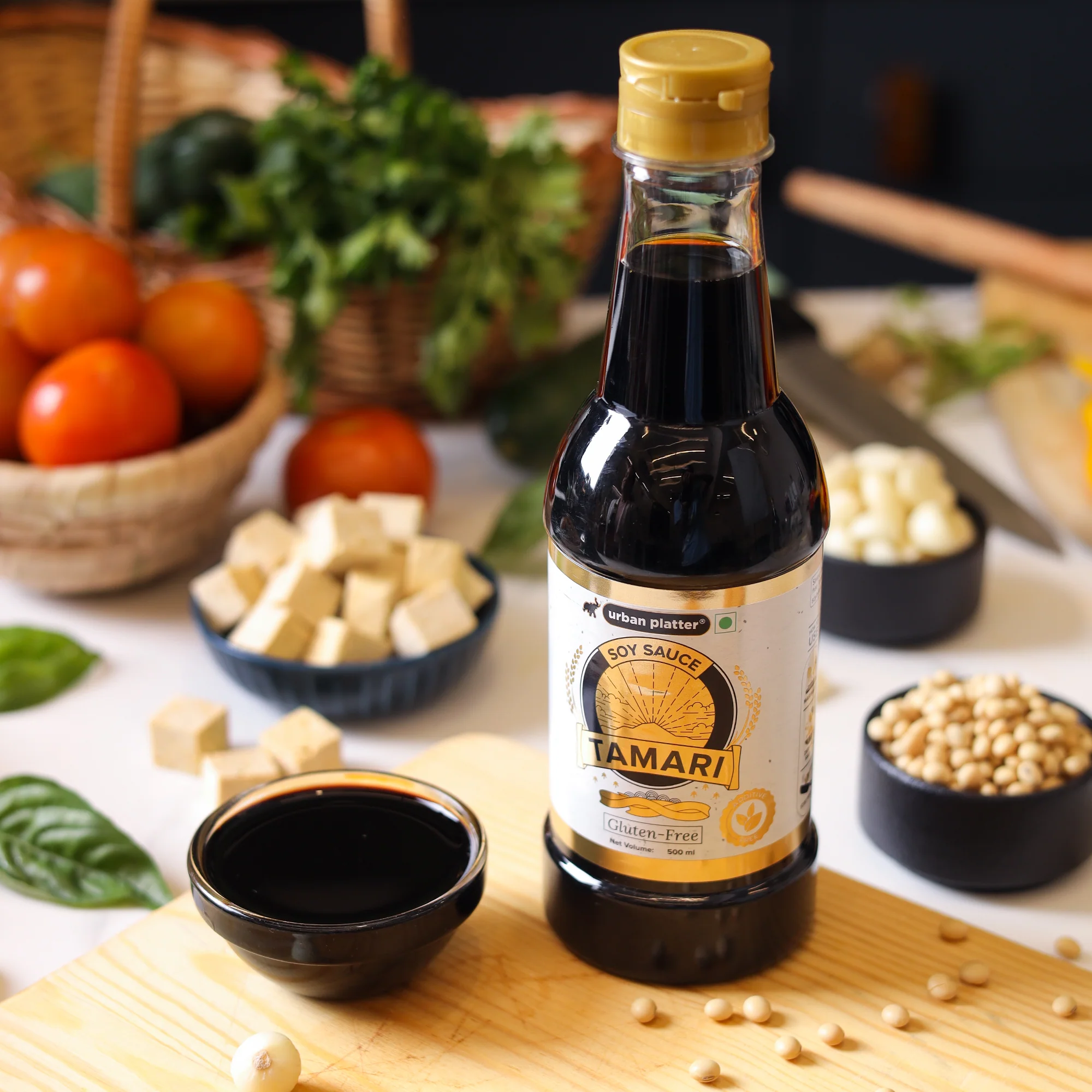 Tamari Soy Sauce, 500ml (Traditionally Brewed from Soya Beans, Asian Gluten-free Umami Seasoning, Clean-label) - Image 6