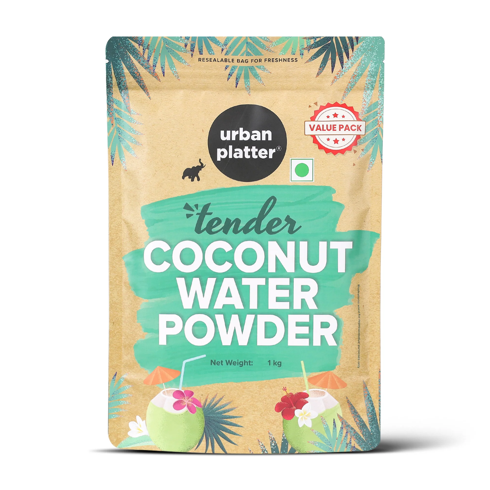 Tender Coconut Water Powder, 1Kg