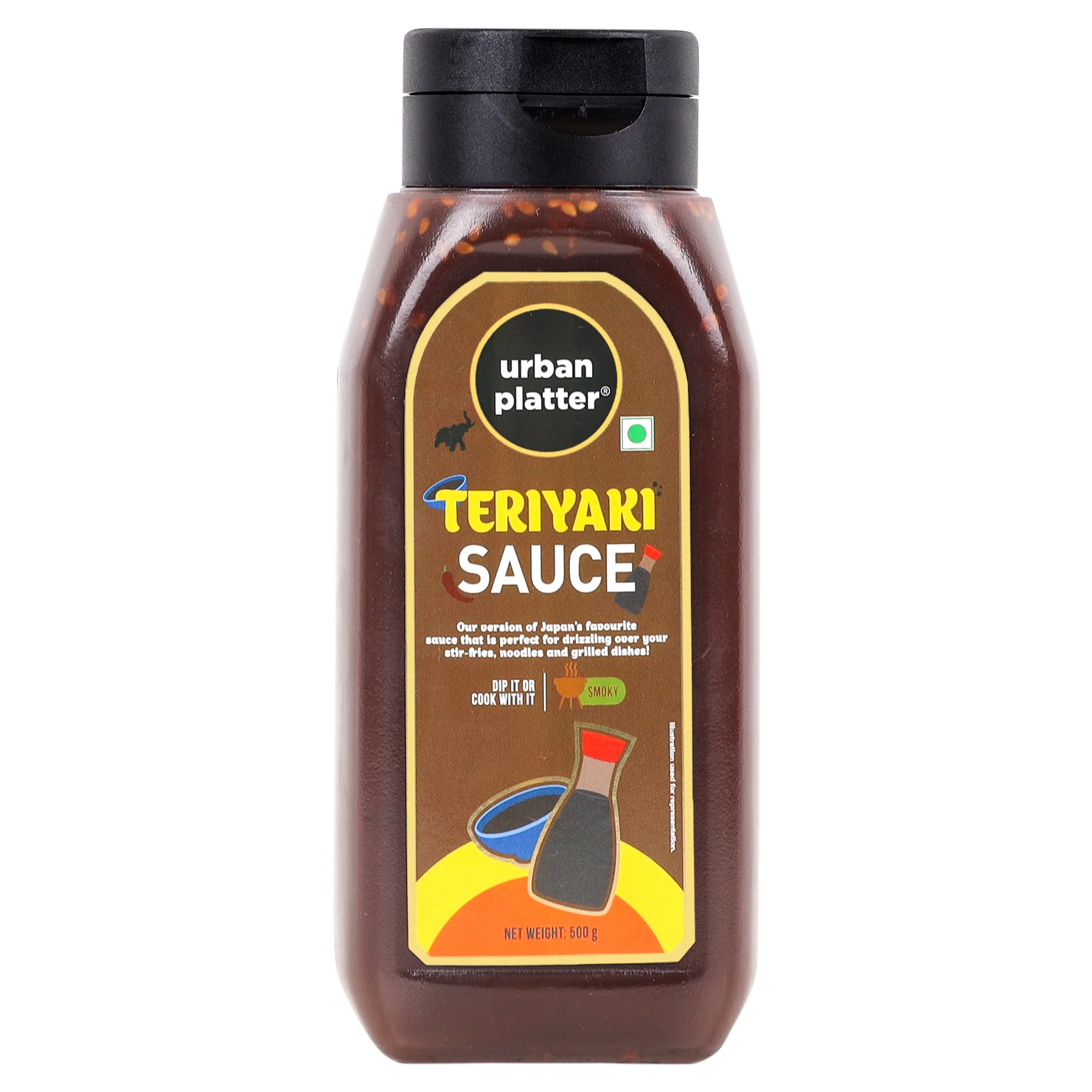 Teriyaki Sauce, 500g (Perfect for drizzling over Stir Fries, Noodles, grilled dishes)