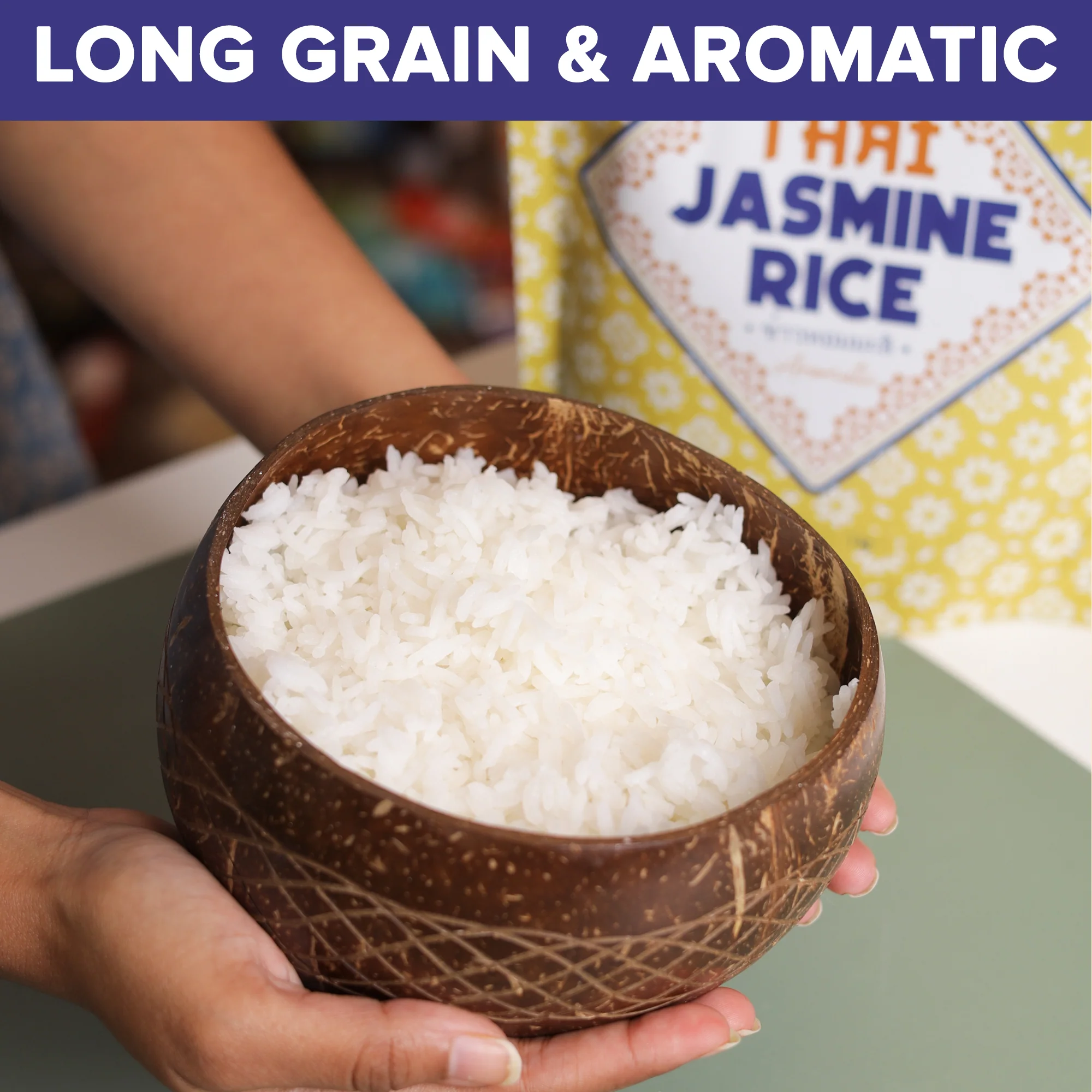 Thai Jasmine Rice, 1Kg (Aromatic Long-Grain Rice | Soft & Fluffy Texture | Asian Pantry Staple) - Image 6