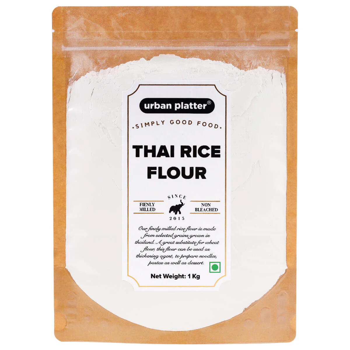 Thai Rice Flour, 1kg (Product of Thailand, Gluten-free, Makes Dumplings, Pancakes and Noodles)