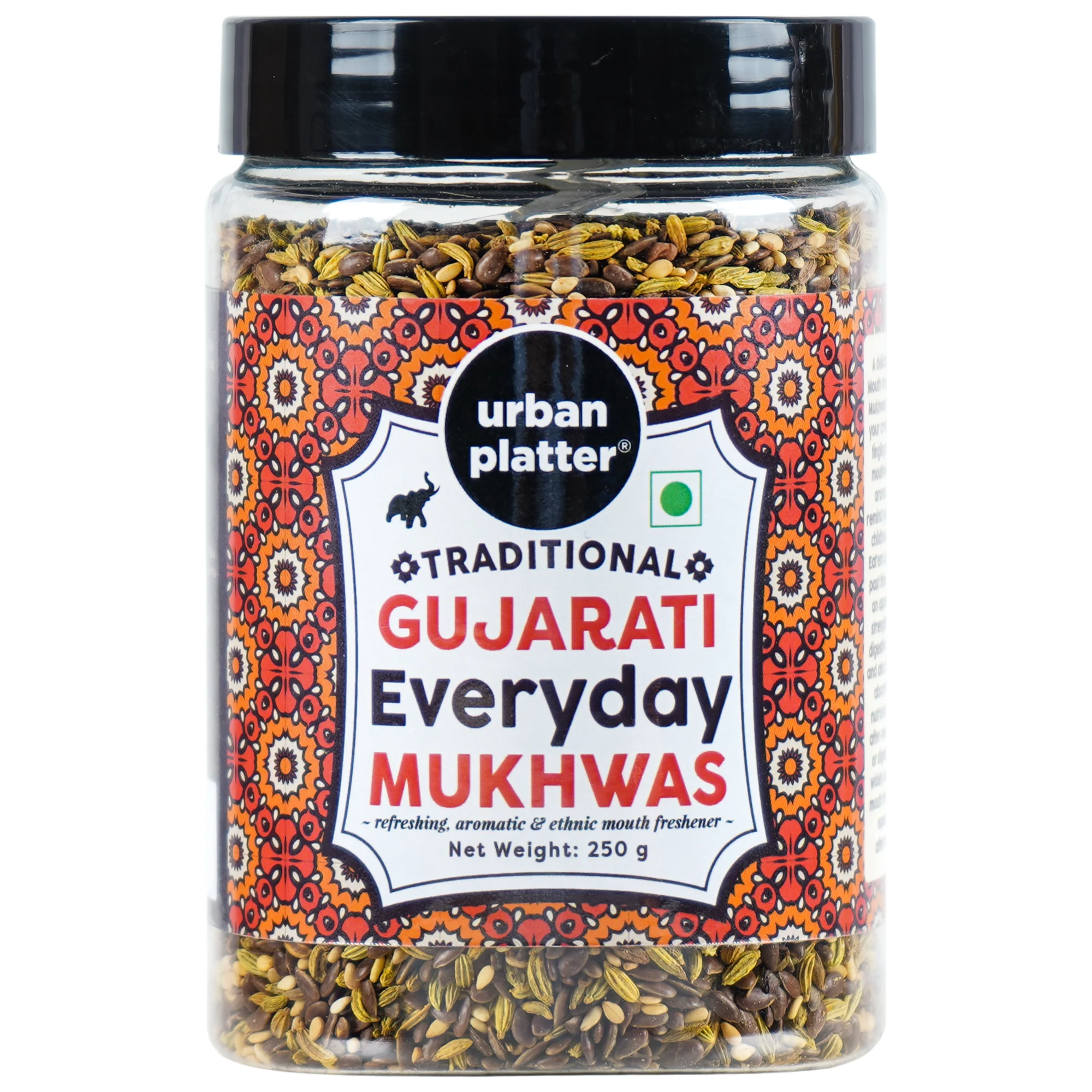 Traditional Gujarati Everyday Mukhwas, 250g (Mouth Freshener | Digestive | After-Meal Snack)