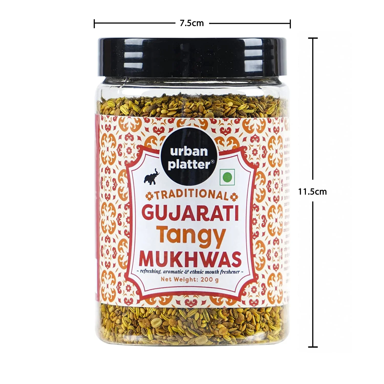 Traditional Gujarati Tangy Mukhwas, 200g (Mouth Freshener | Digestive | After-Meal Snack | Rich in Fibre) - Image 7