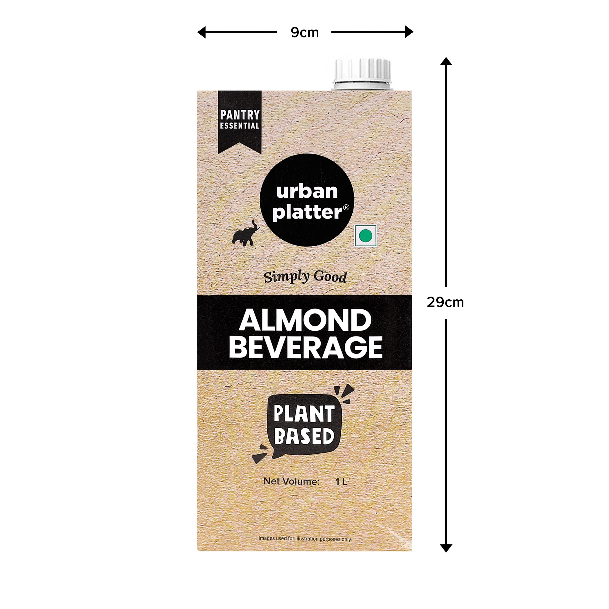 Almond Milk, 1 Litre, Pack of 2 (Unsweetened | Lactose-Free | Plant-Based Milk Alternative | Works Beautifully in Tea and Coffee) - Image 3