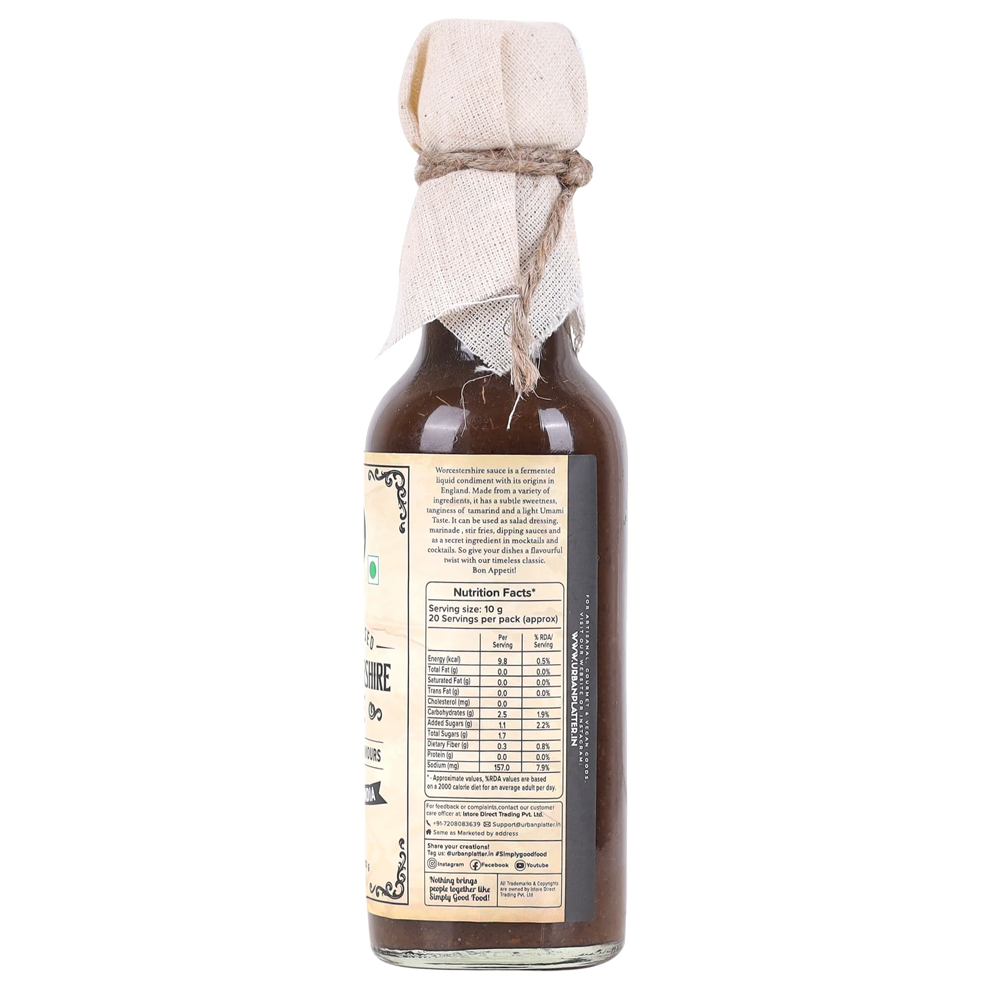 Worcestershire Sauce, 200g [Tasty & Delicious] - Image 3