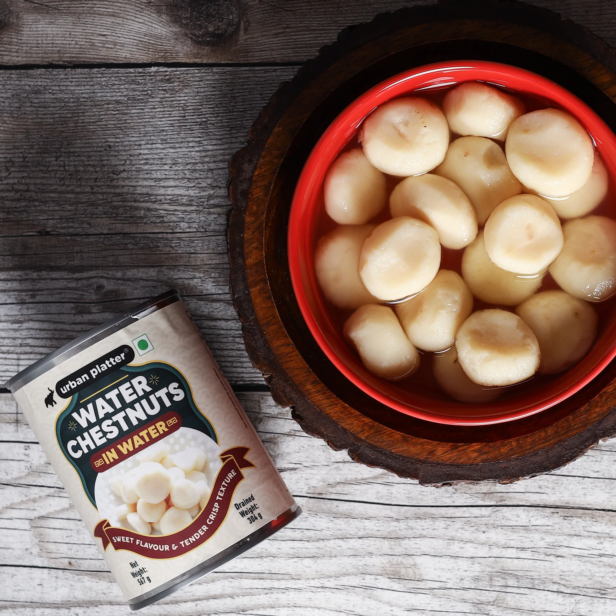 Water Chestnuts in Water, 567g (Drained Weight - 304g, Sweet, Tender, Ideal for Stir-Fries, Asian Dishes) - Image 6