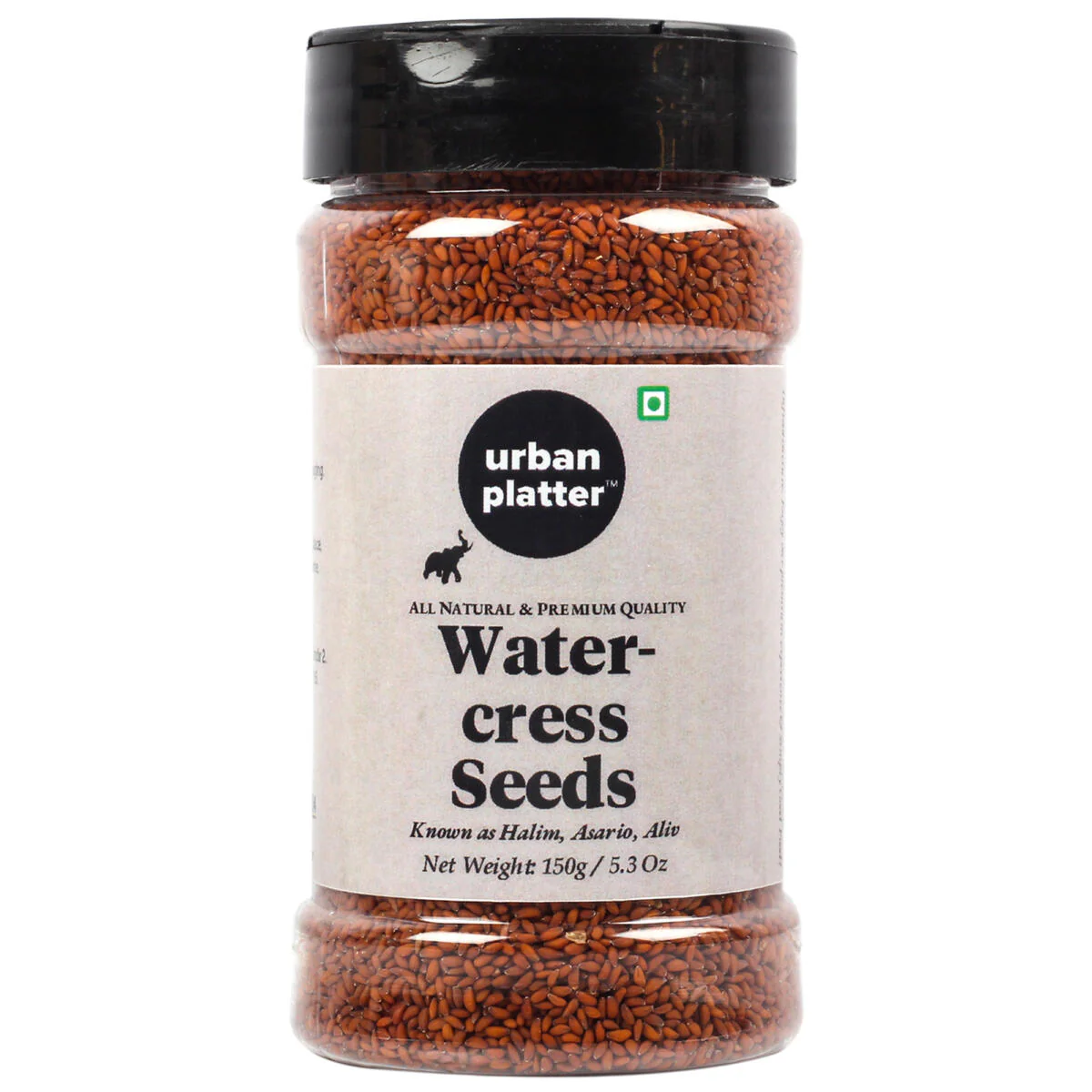 Halim Seeds, 150g (Garden Cress/ Aliv Seeds | Protein & Fiber Rich Superfood | Nutrient Dense Seeds for Laddoos, Halwa & Traditional Recipes)