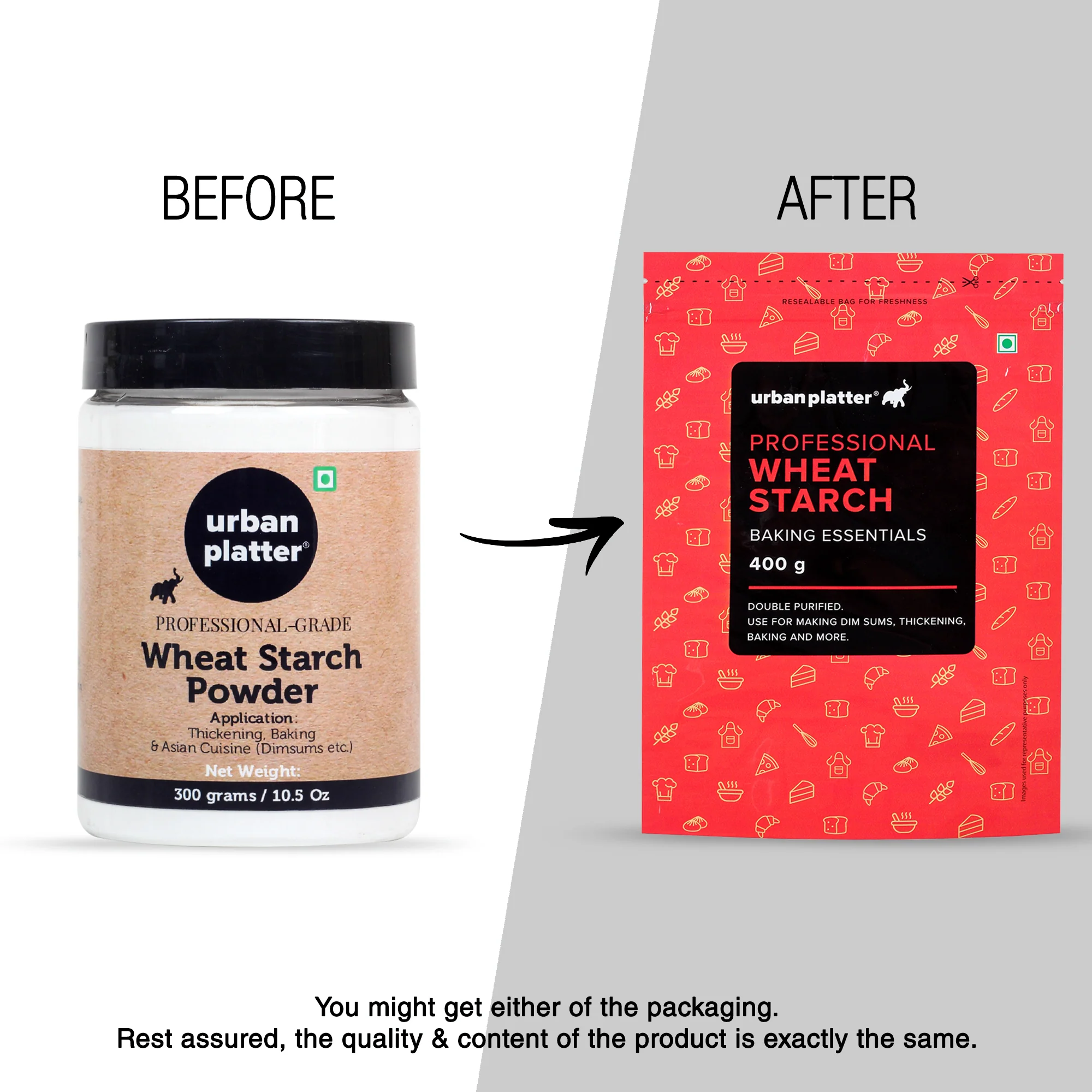 Wheat Starch Powder, 400g - Image 6