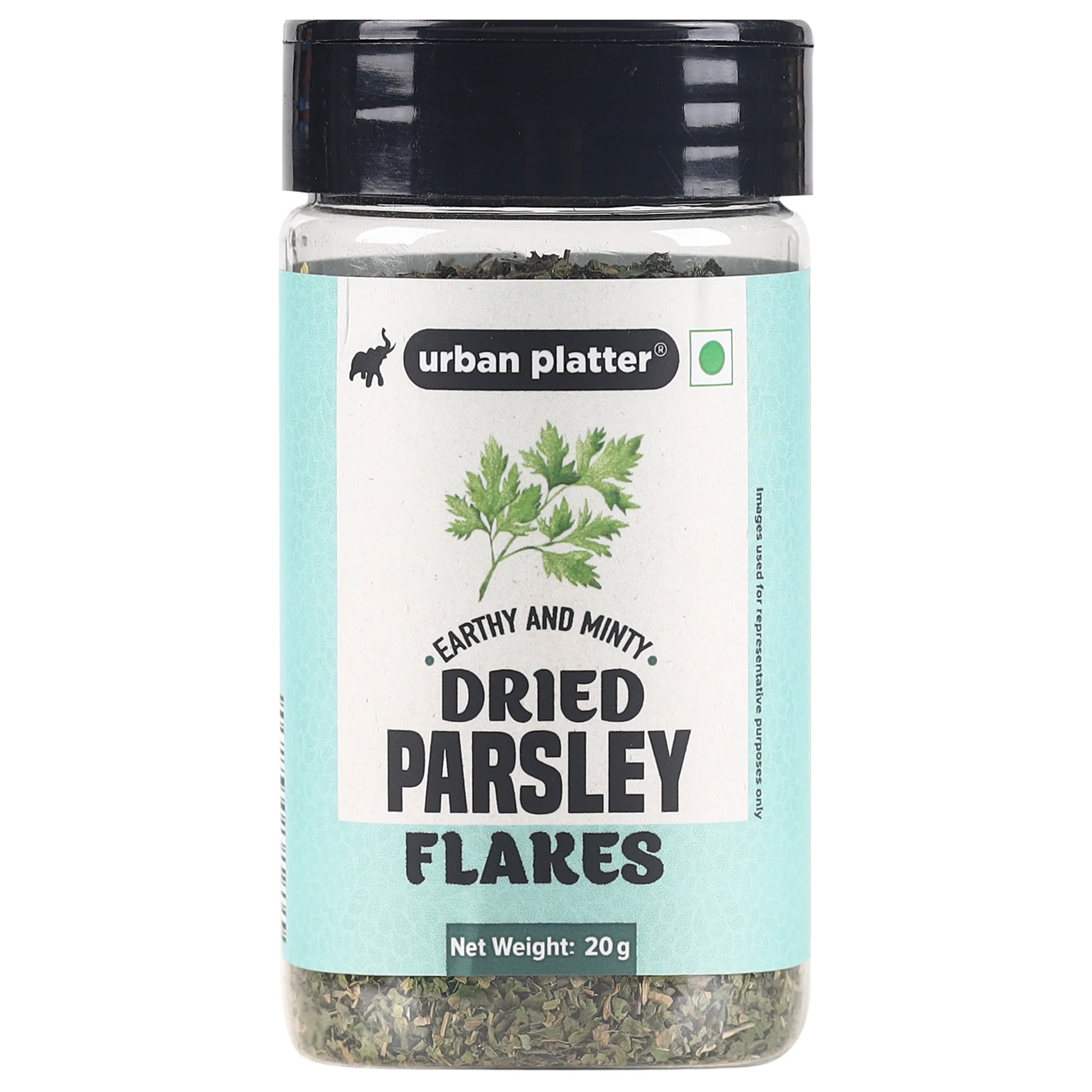 Whole Sun Dried Parsley Flakes Herb, 20g