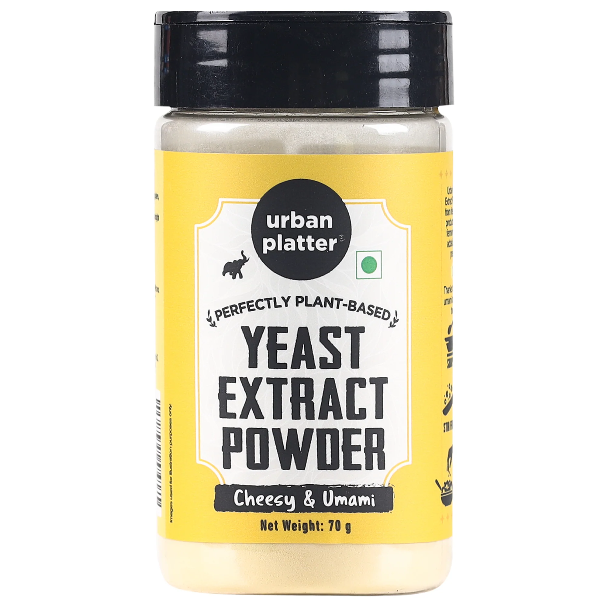Nutritional Yeast Extract Powder 70g (Unfortified | Deactivated Yeast Powder | For Consumption as Food)