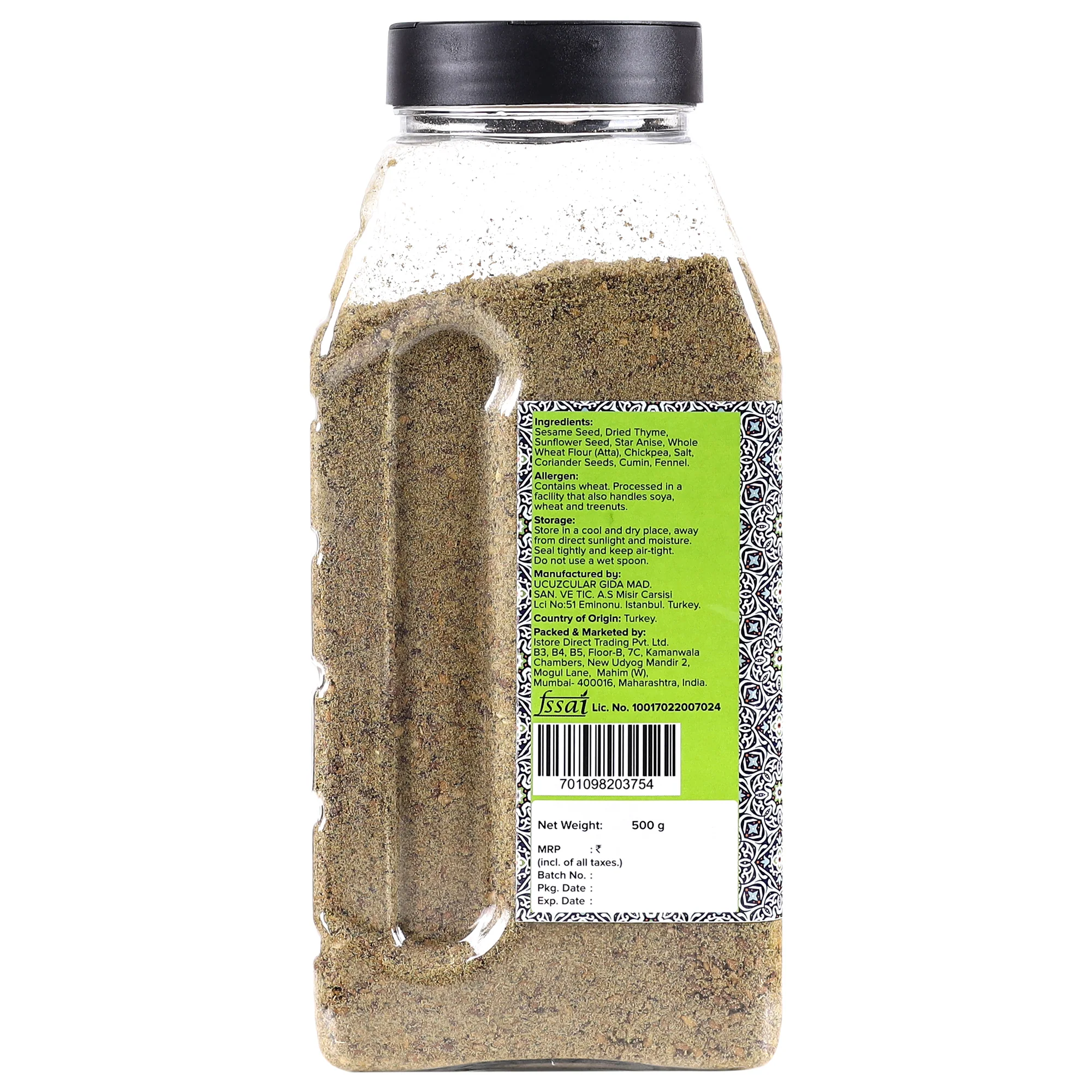 Zaatar Powder, 500g | Middle Eastern Spice Blend | Herby, Tangy and Nutty | Use as a Dry rub or Sprinkler - Image 3