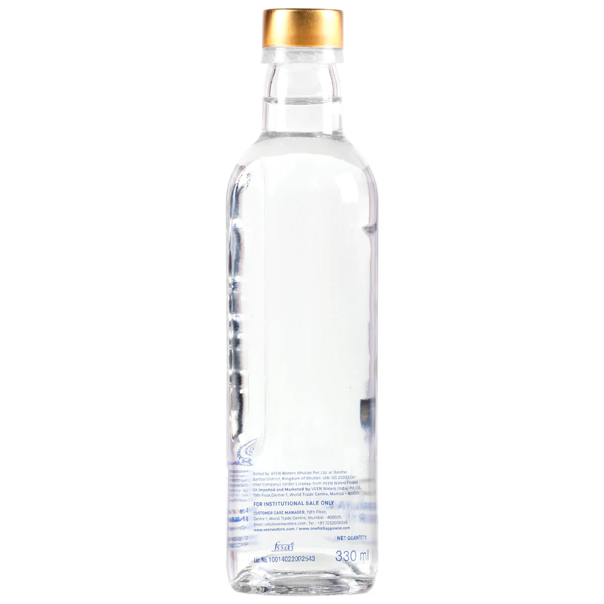 Veen Natural Mineral Sparkling Water from the Himalayas, 330 ml (Bottled from a pristine spring in Bhutan | Premium Glass Bottle | Pure and Pristine Himalayan Water) - Image 3